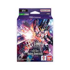 GUNDAM CARD GAME Starter Deck Heavy Dominion [ST14]