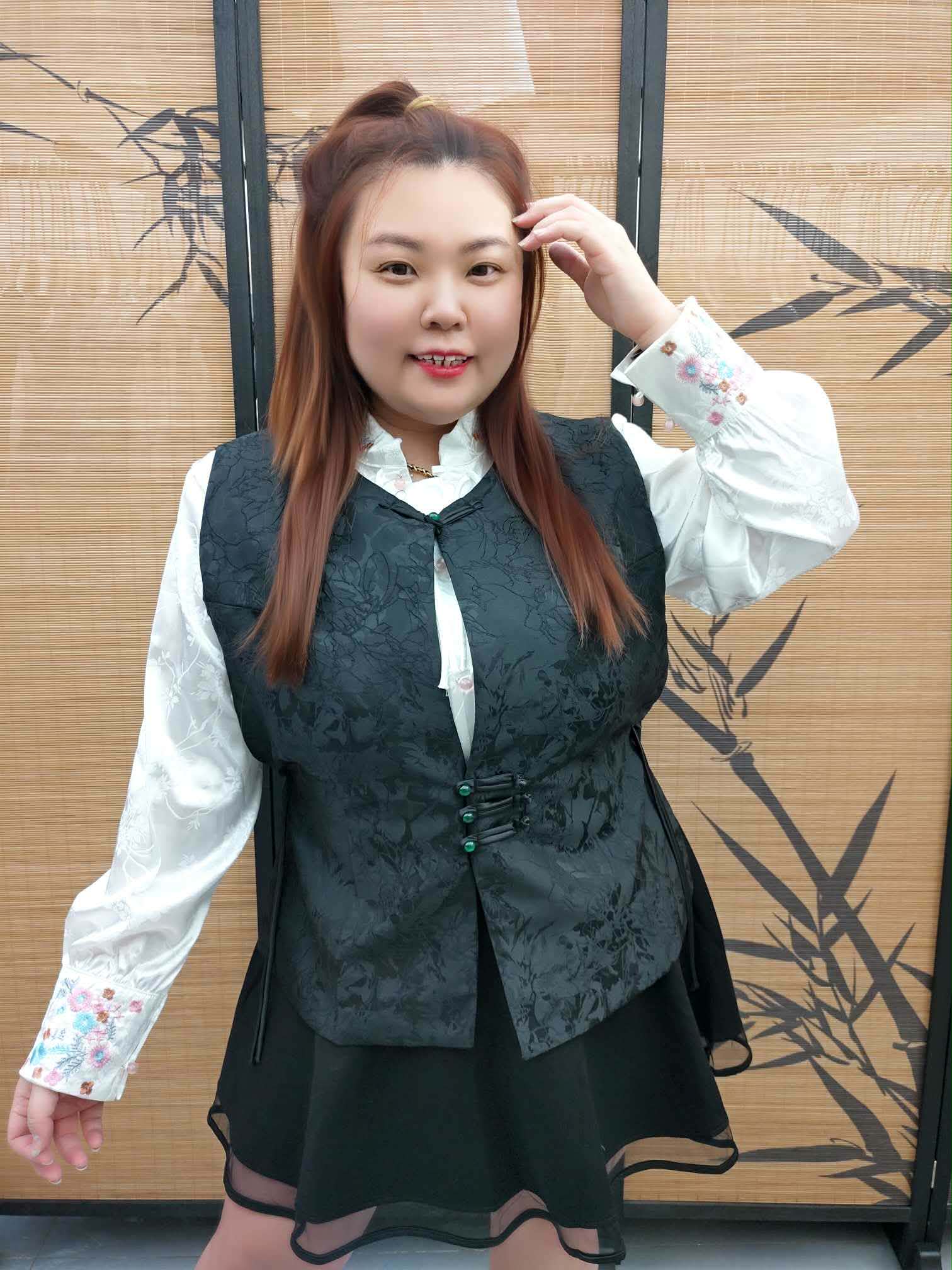 DDE15 独特设计新中式马甲