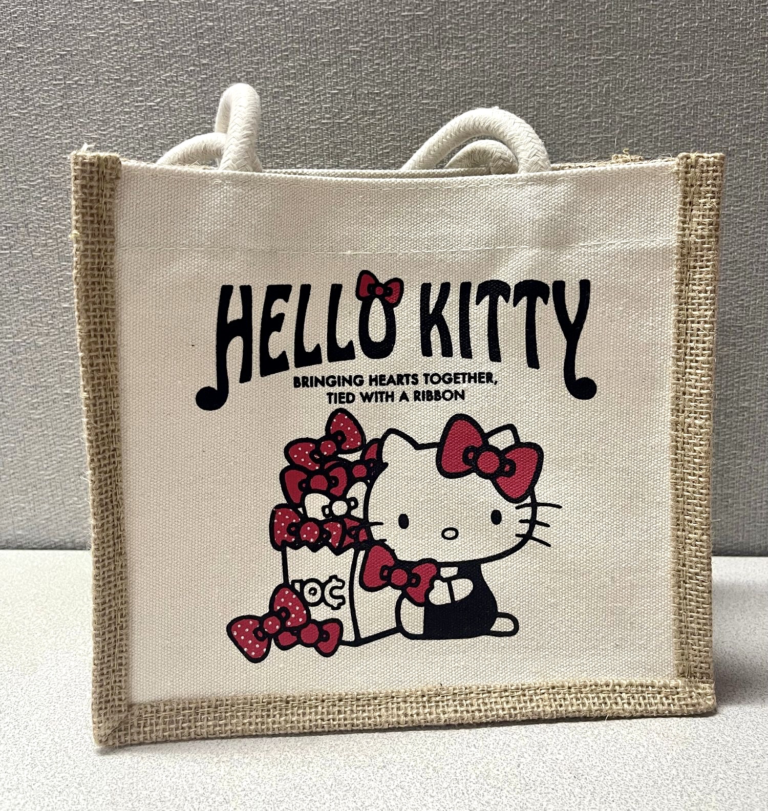 🇹🇼台灣直送🇹🇼 Hello Kitty麻布手提袋 