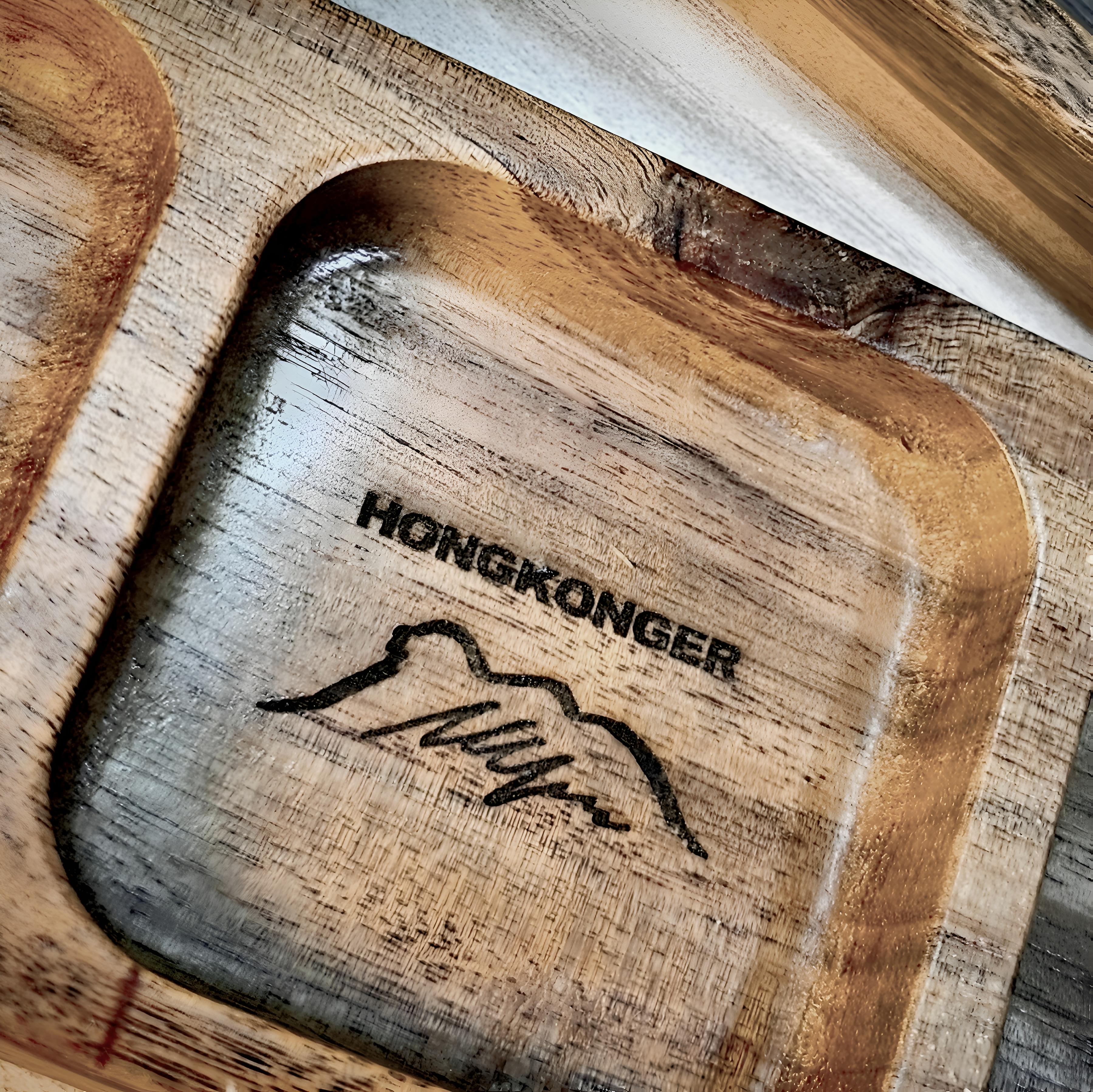 【歸家陣地】HONGKONGER 實木三分收納盤 ⭕