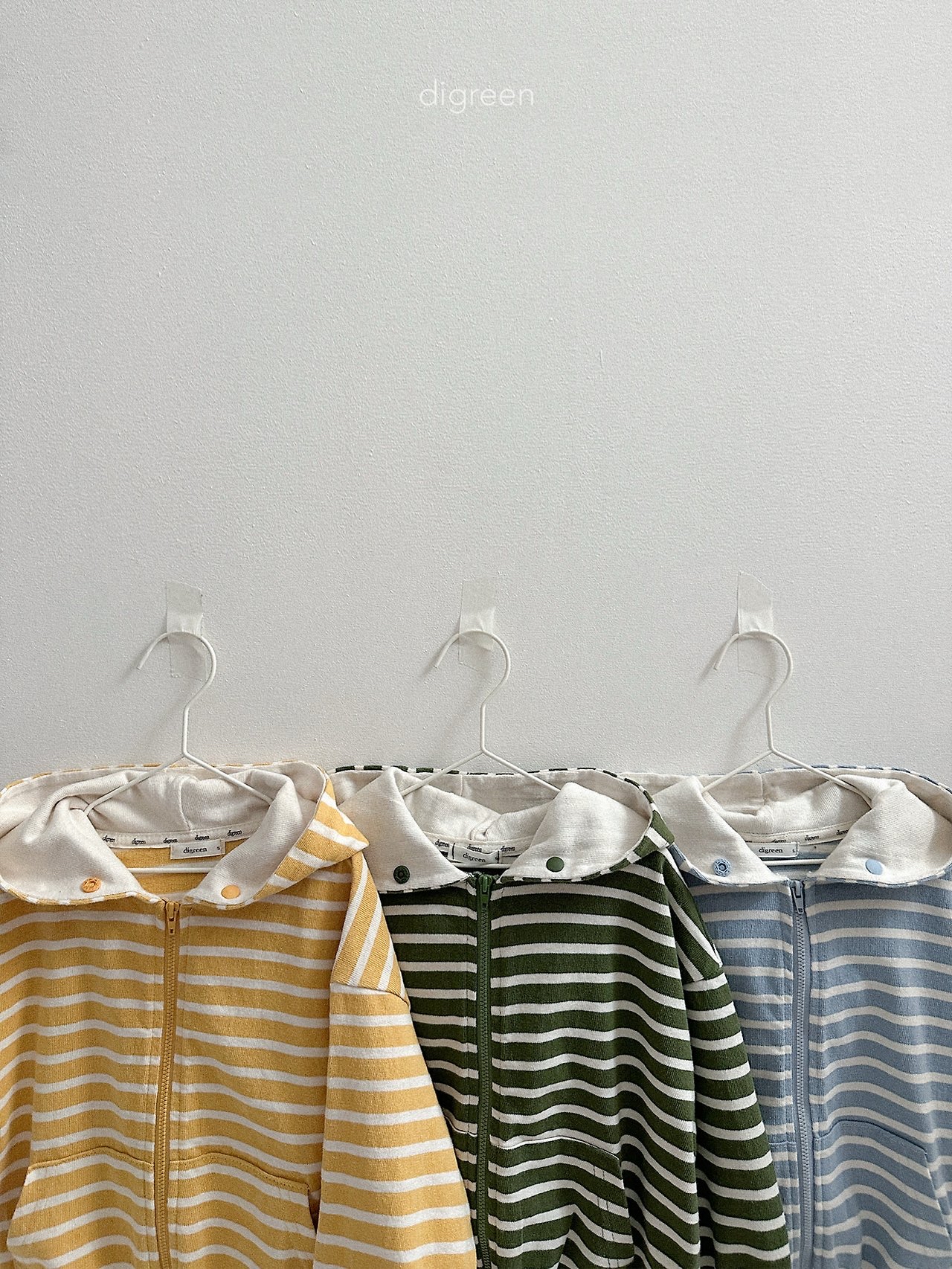 Digreen | candy hood zip-up 