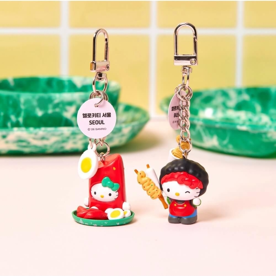Hello Kitty 韓國名物Figure Keyring盲盒