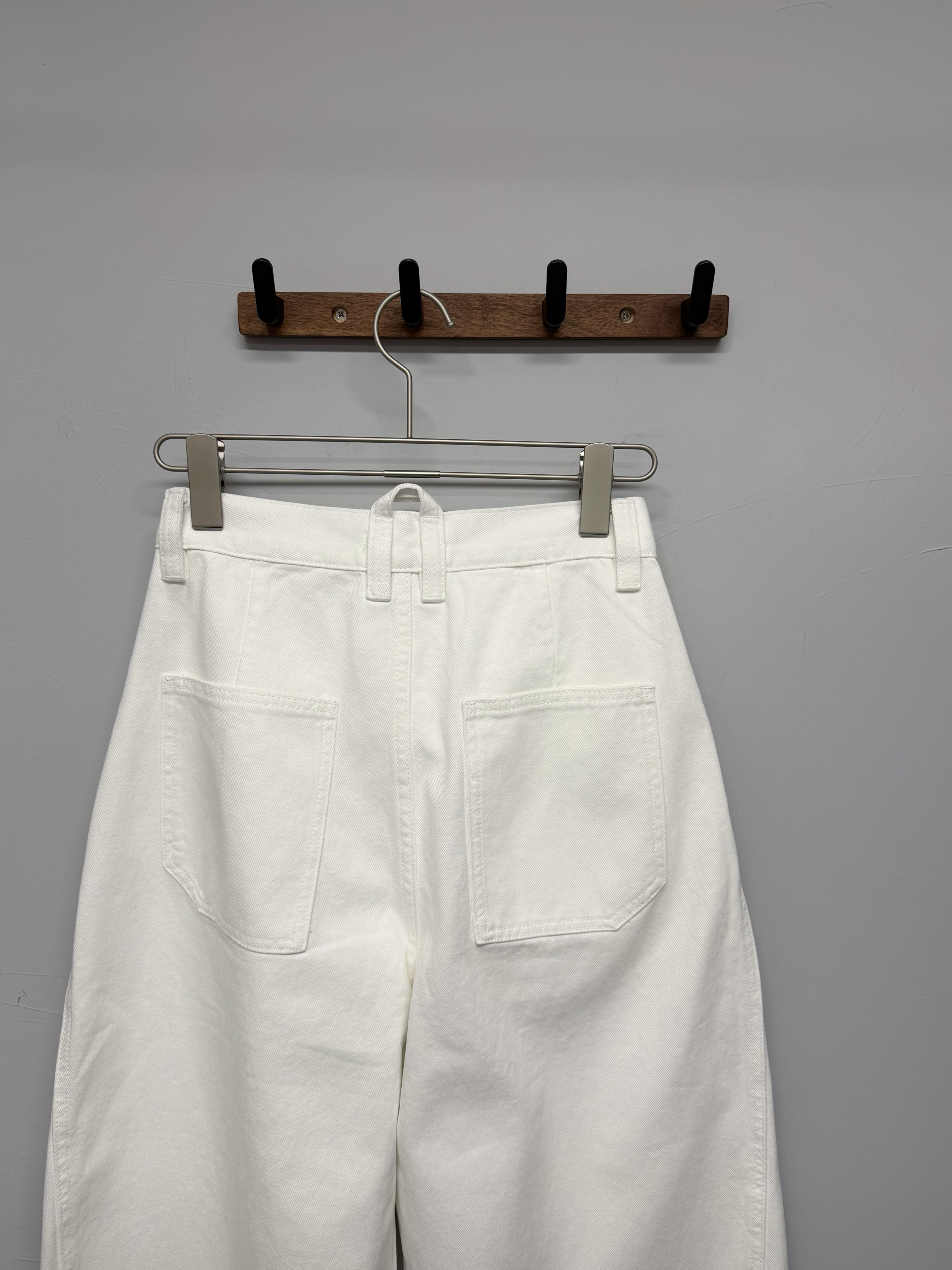 Baggy white pants #pt66