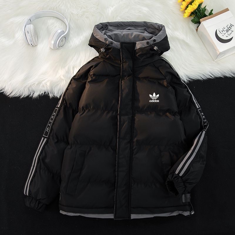 韓系惡攪情侶3色夾棉絨底褸