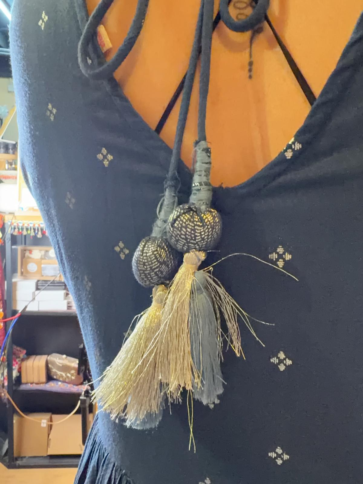 1624 Navy Blue V-Neck Full Emb. Chest OP 45"-47"