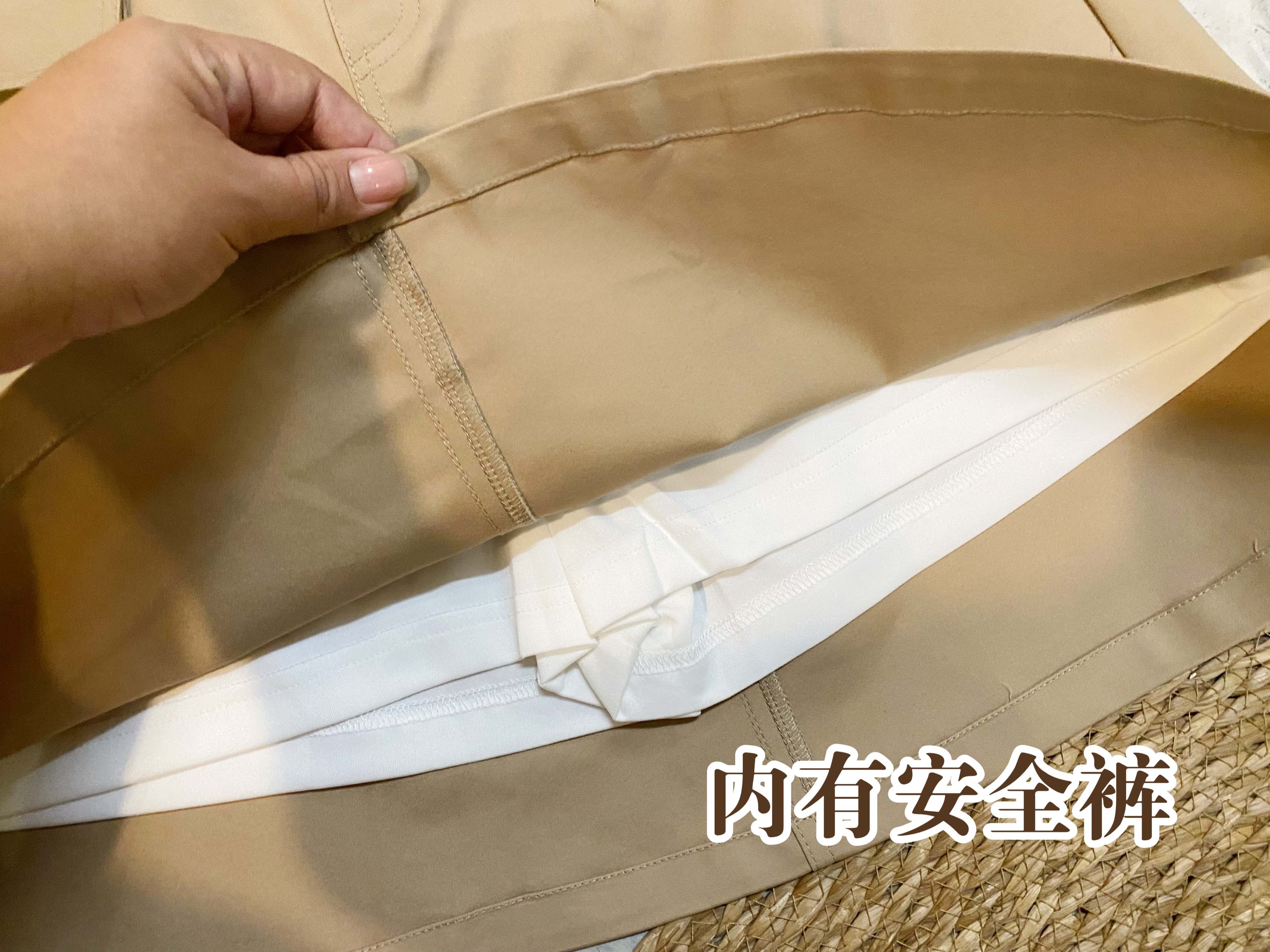 ✨4710号-口袋设计感短裙