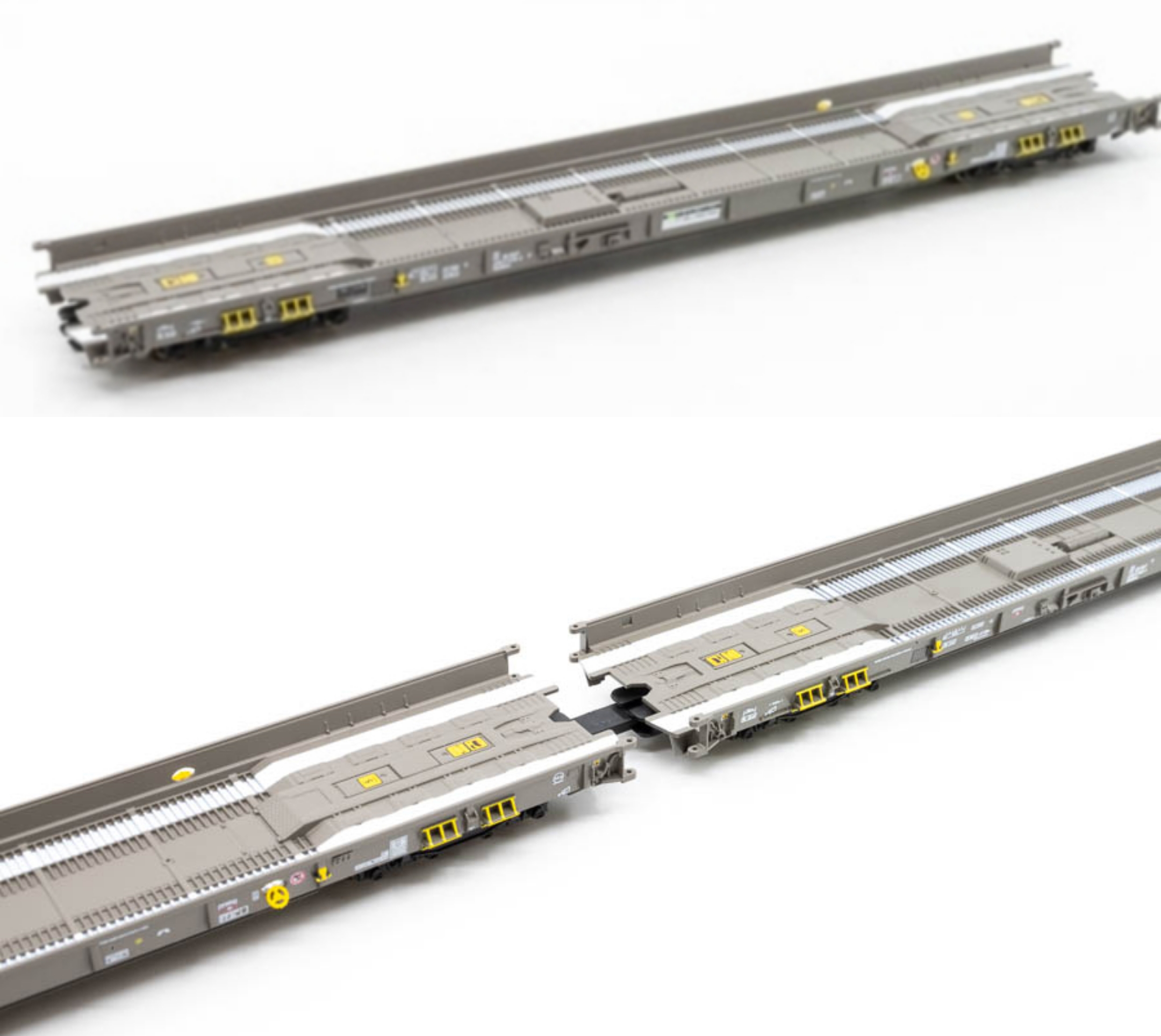 Roco SBB Ralpin Flat car 低底盤貨車模型（貨號 76340、76341、76342