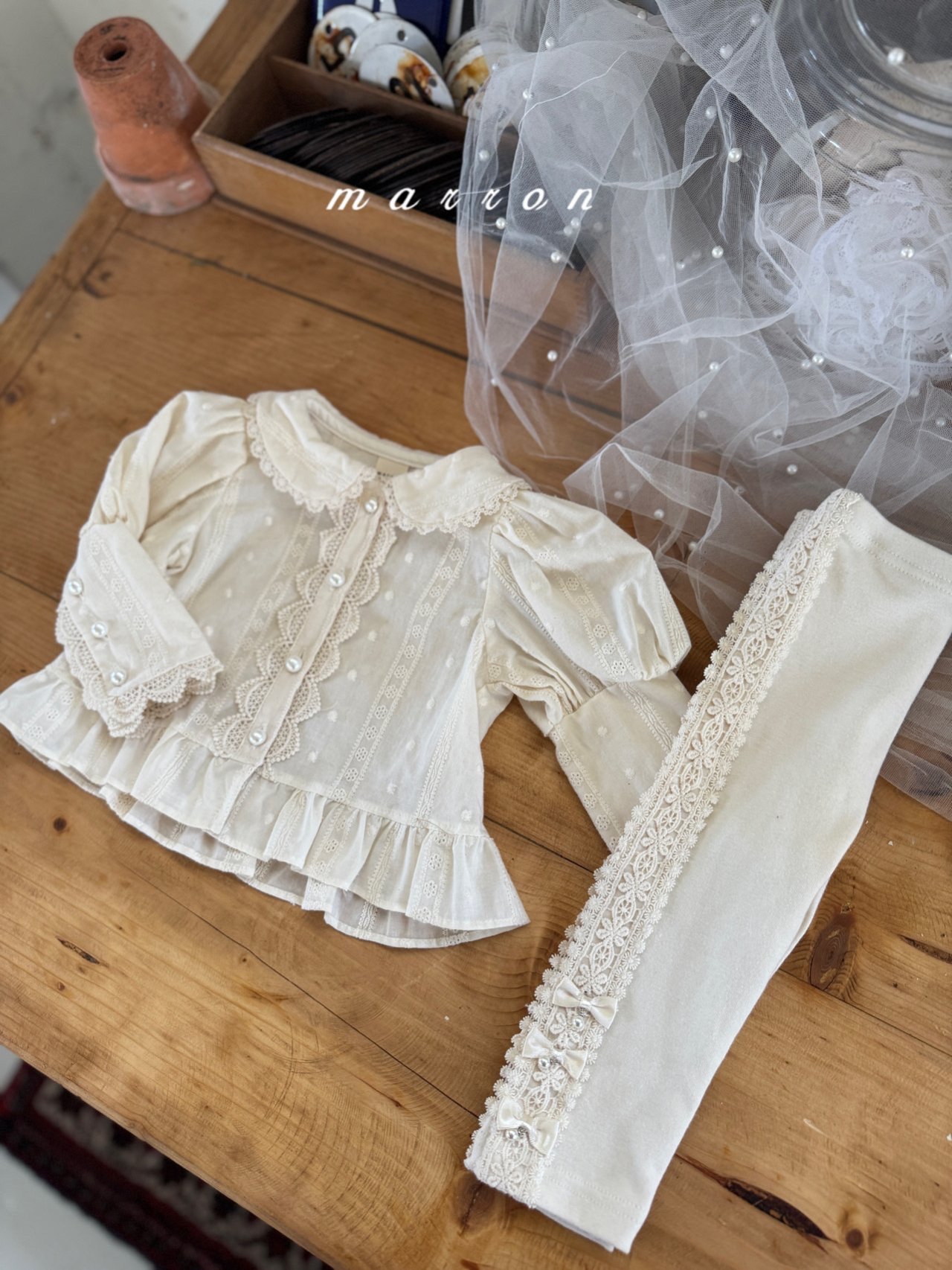 🇰🇷Marron blouse