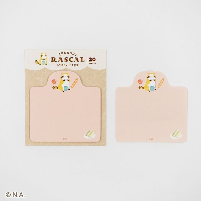 現貨｜IRODORI RASCAL 小浣熊 日本製 便利貼 (野餐 QF266)