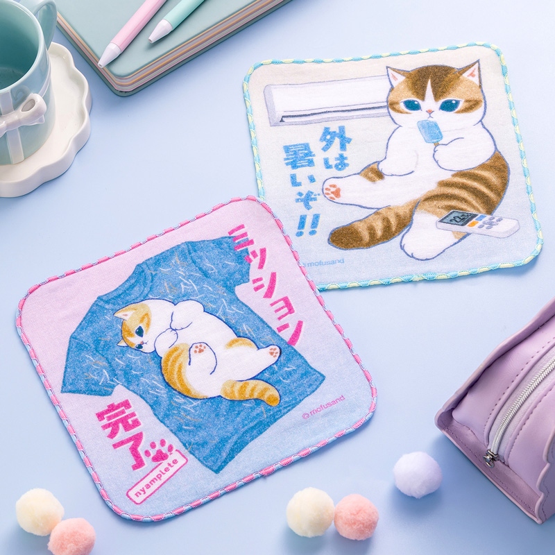 🌸 【預訂】Mini Towel STAY HOME! - mofusand 17/7新品