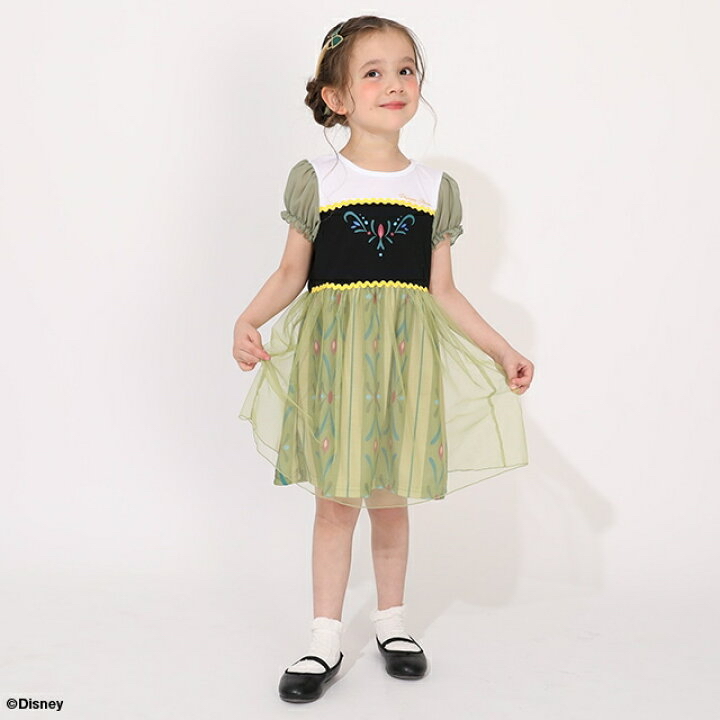 🇯🇵預訂 日本直送🇯🇵Babydoll x Disney公主系列八色公主造型短袖連身裙