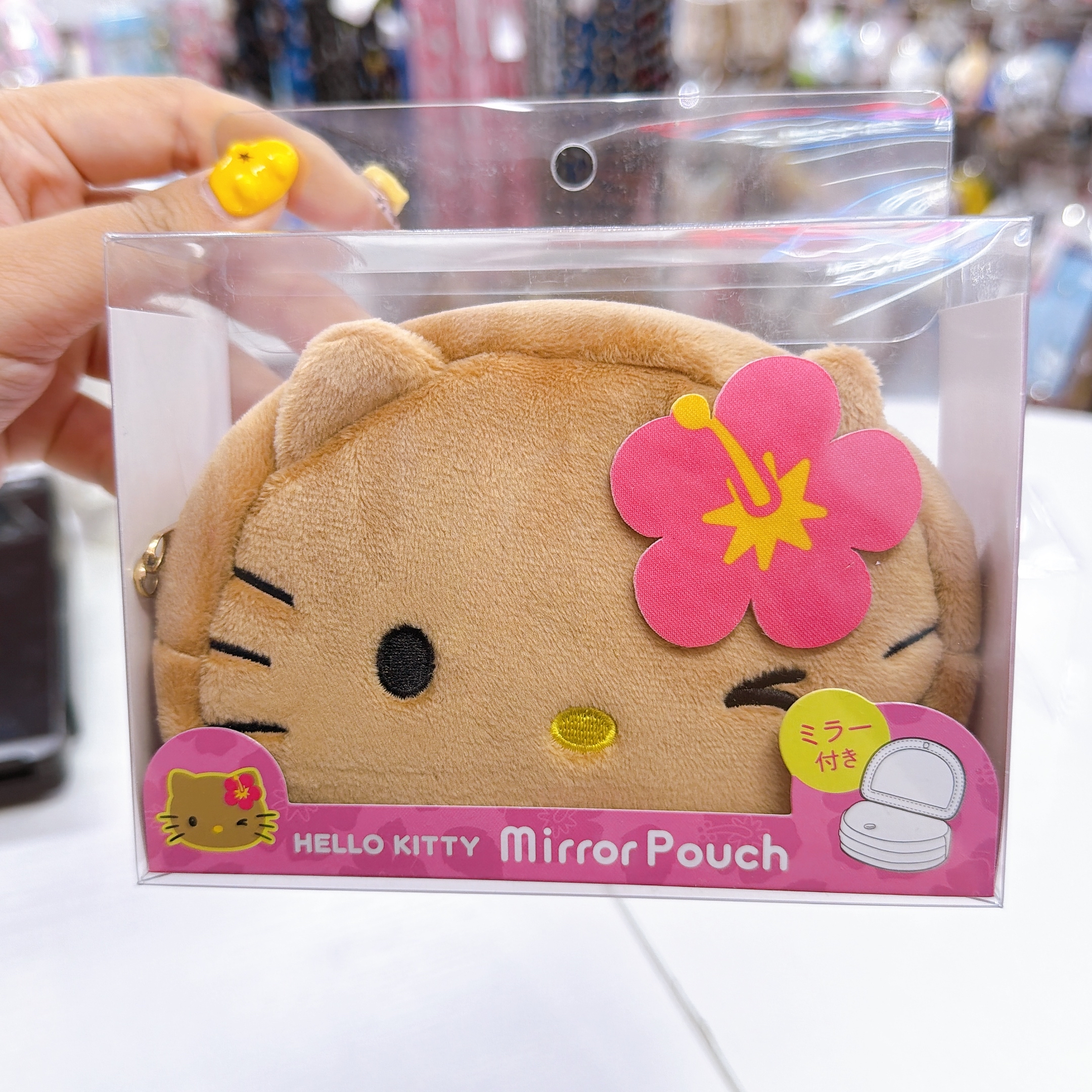 日本直送Sanrio Kuromi usahana kitty 化袋連鏡