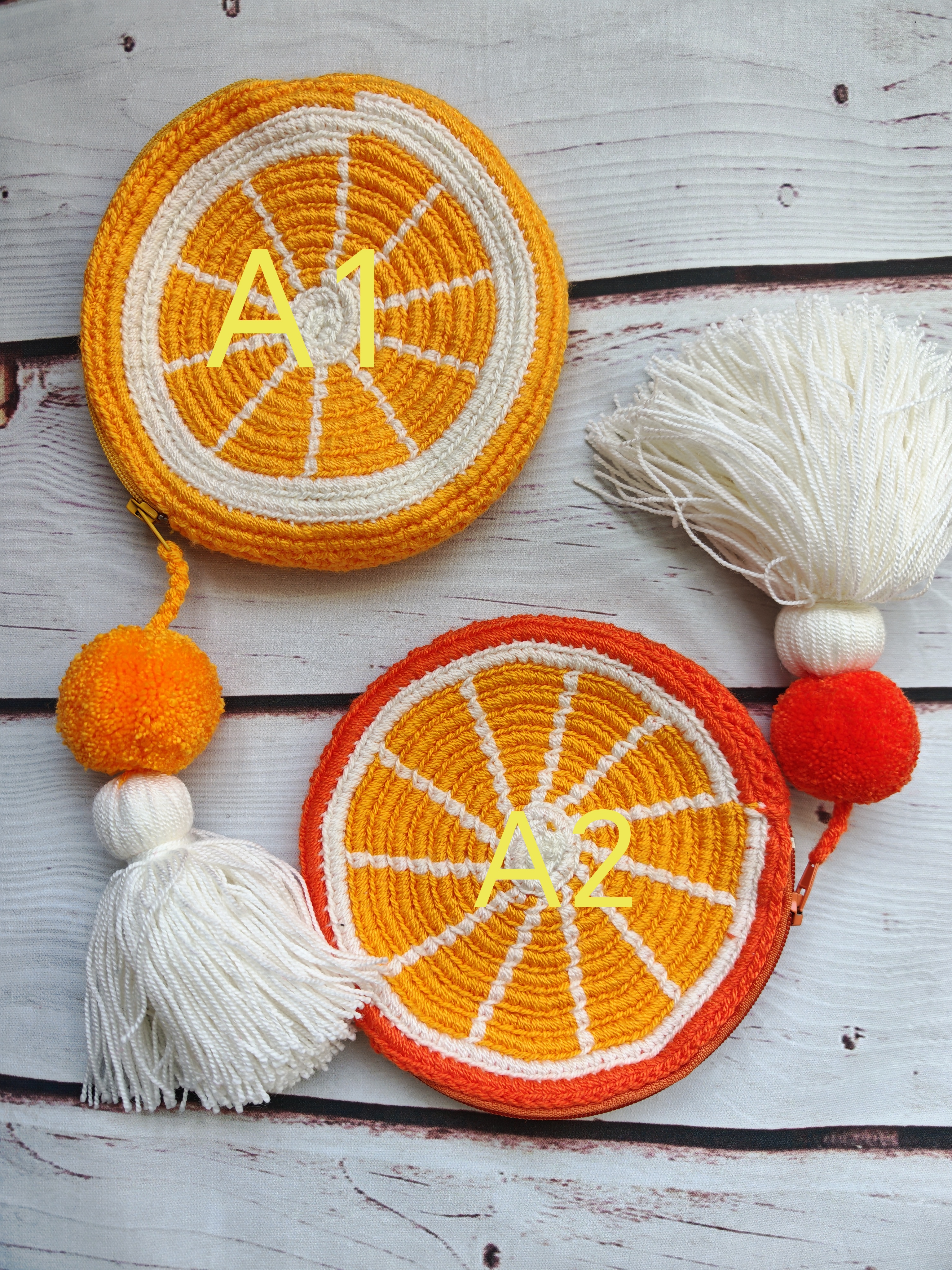 Wayuu Round Coins Bag