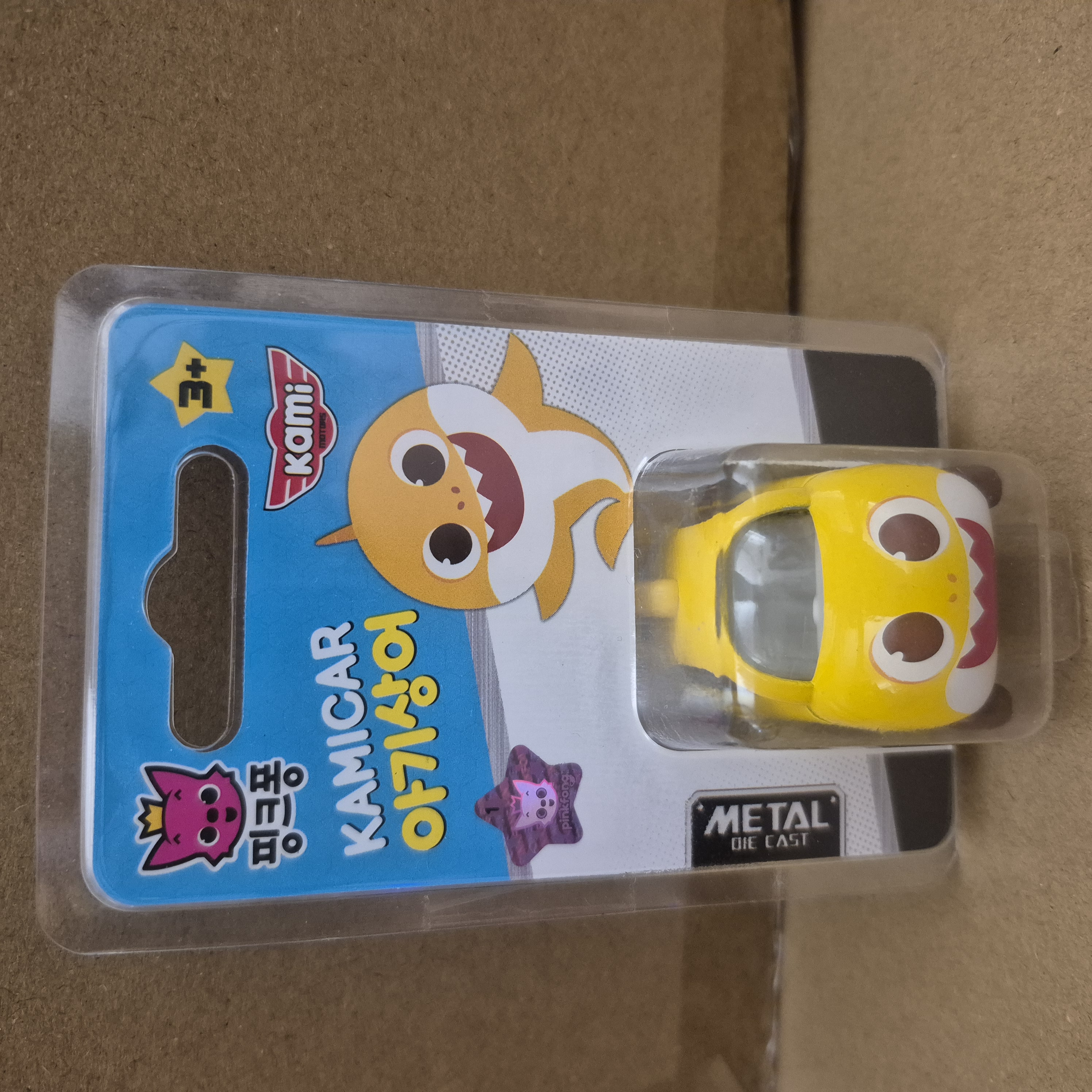 韓國直送 Babyshark x Pinkfong kami迷李車