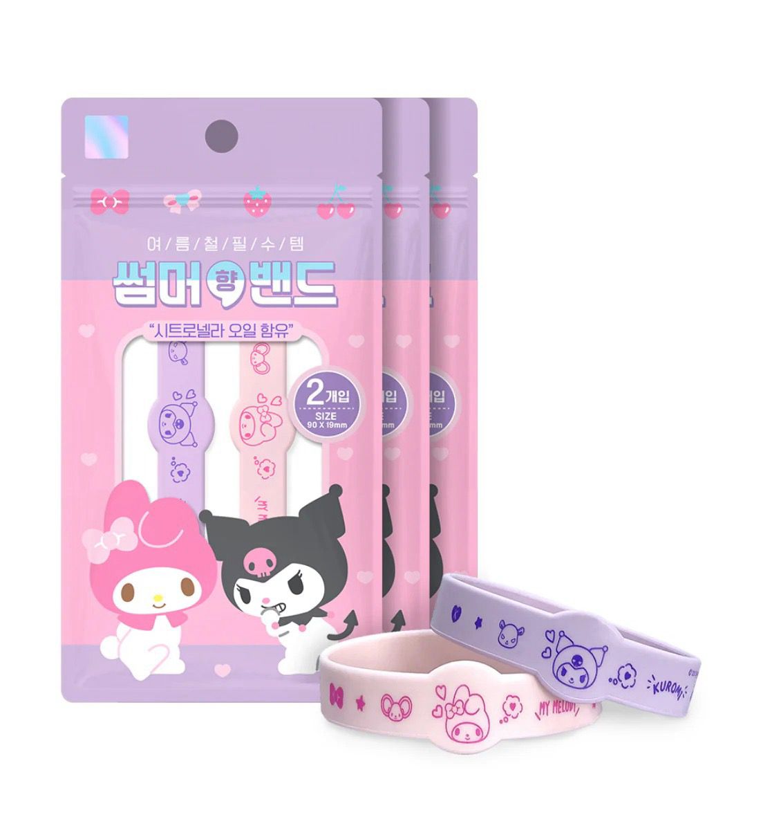 韓國直送🇰🇷- Sanrio 防蚊手帶