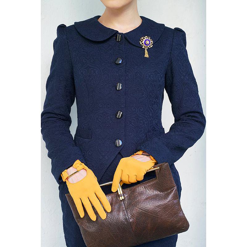 (Sold out)War Time Patriotic Lady Suit Set-Blue / Black ( FM069 / FM070 )