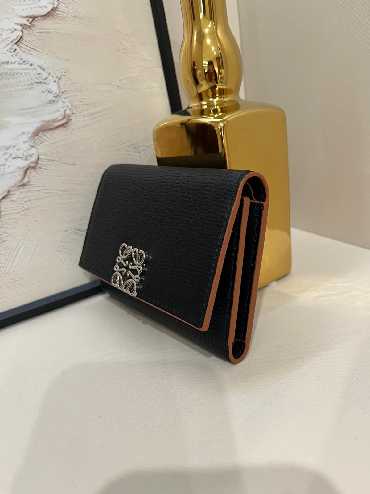 Loewe Wallet calfskin 98%new ✅dust bag 