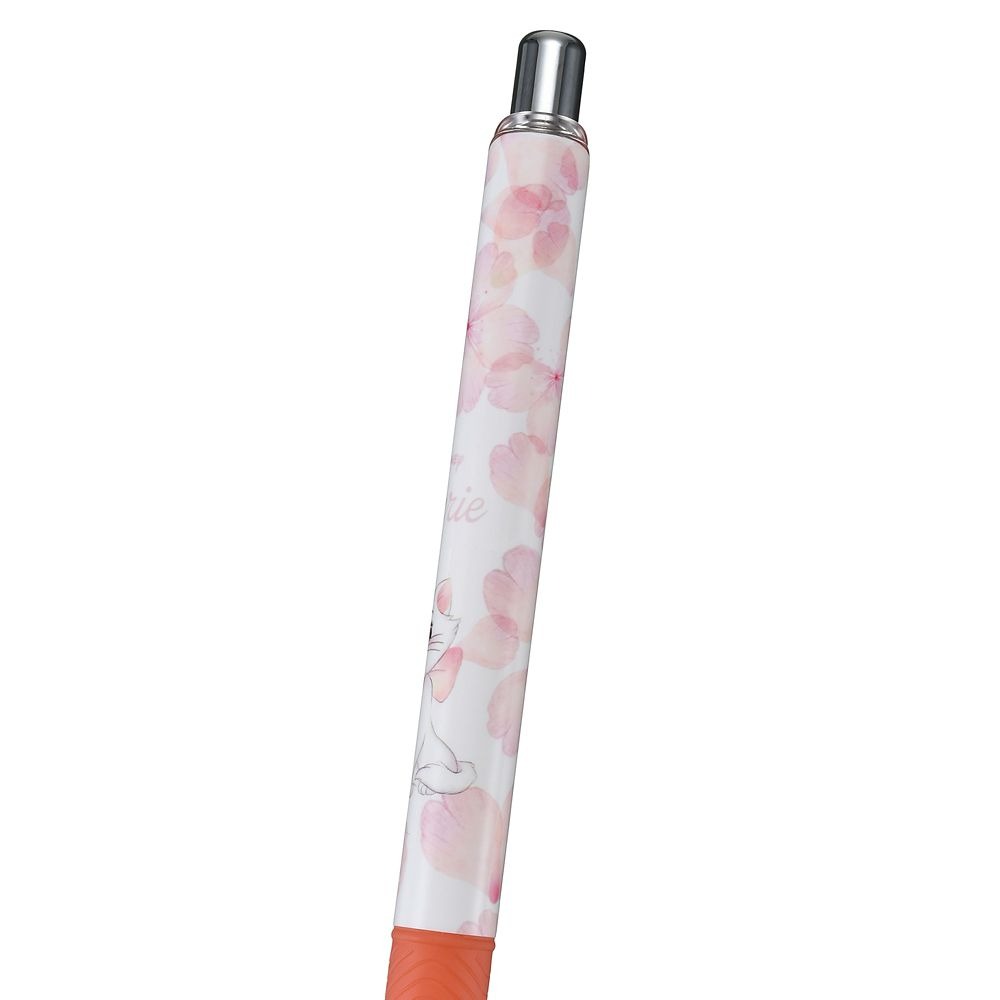 現貨｜【日本 Disney Store 限定】Marie 瑪麗貓 富貴貓 日本製 Pentel EnerGel 0.5mm 黑色 啫喱筆 208858