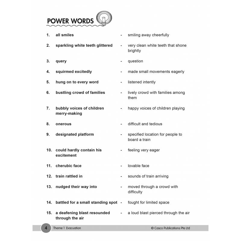 Zoom in Vocabulary for Creative Writing 6 (2nd Edition)