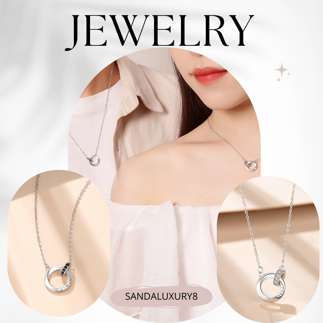 Couple Jewellery Collection Silver Necklace