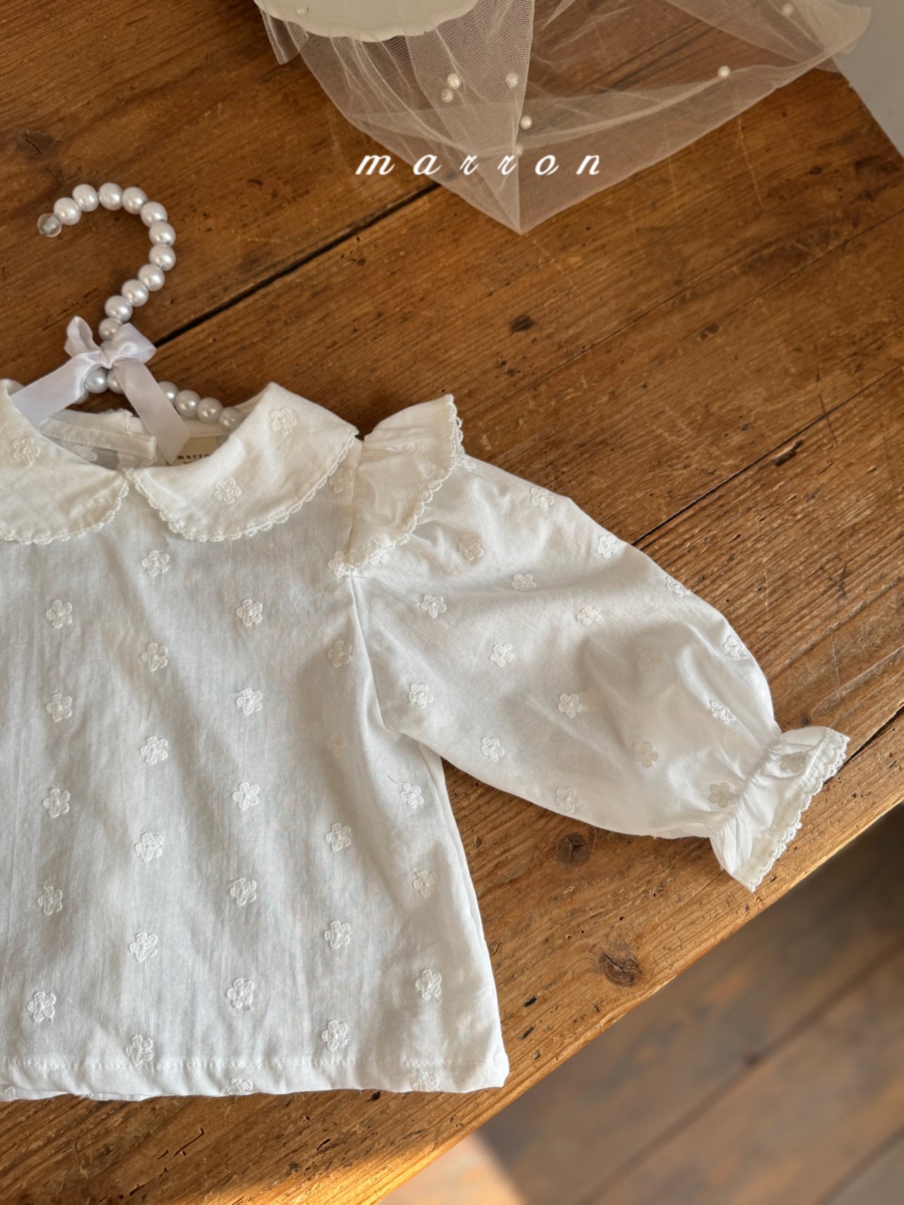 🇰🇷Marron blouse