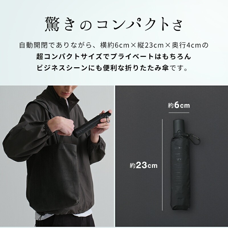JA028 WPP022-GO010337 Go-koh 極致輕盈自動傘／遮光隔熱