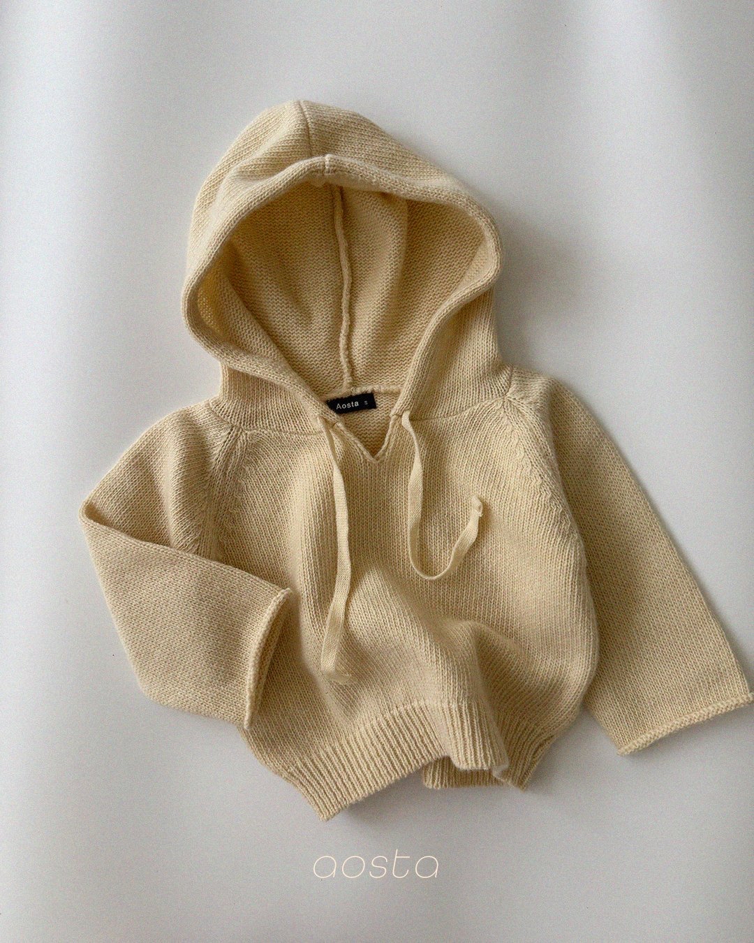 Aosta Knit Cookie Hoodie 
