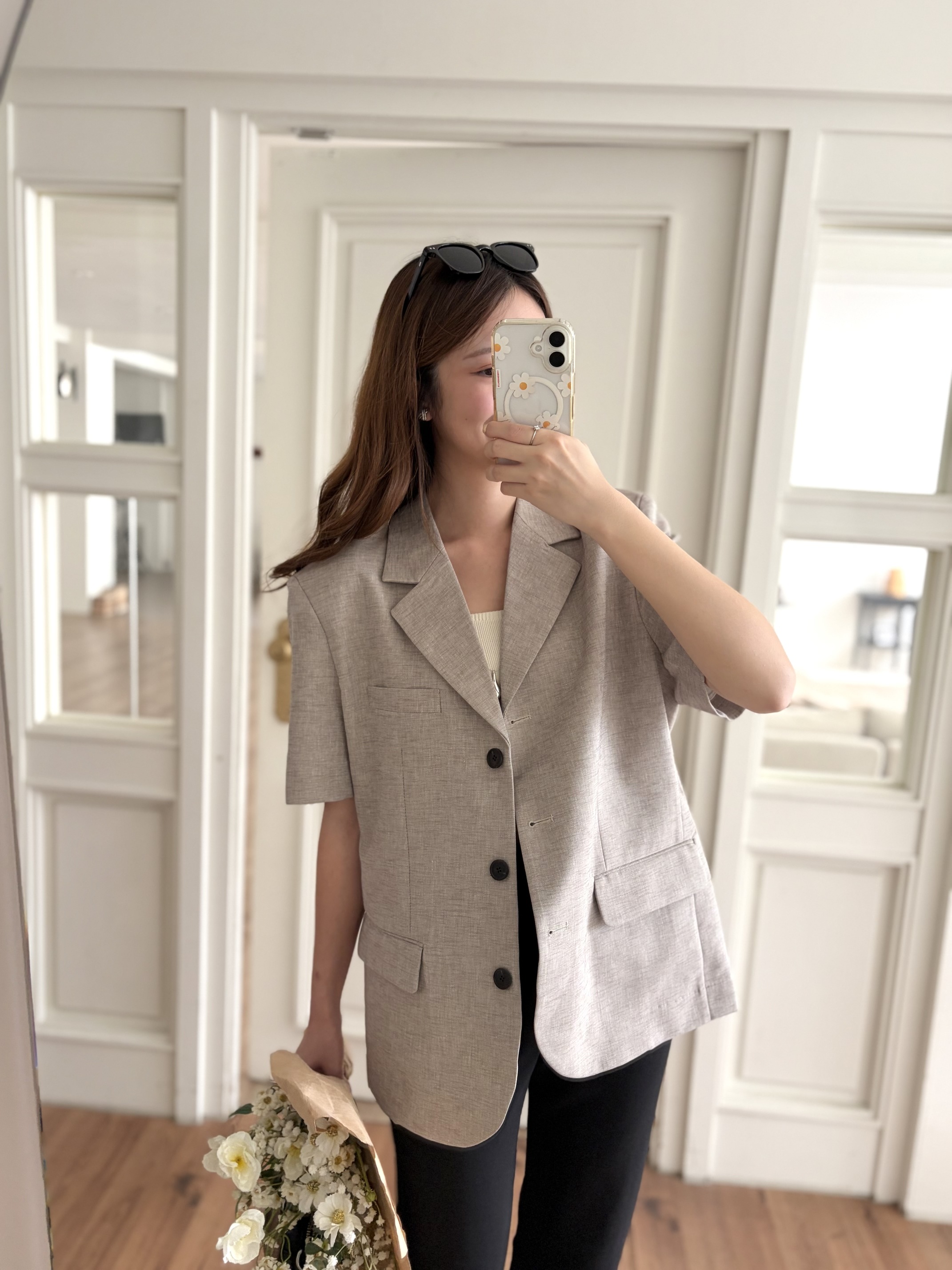 The Oversized Oatmeal Blazer