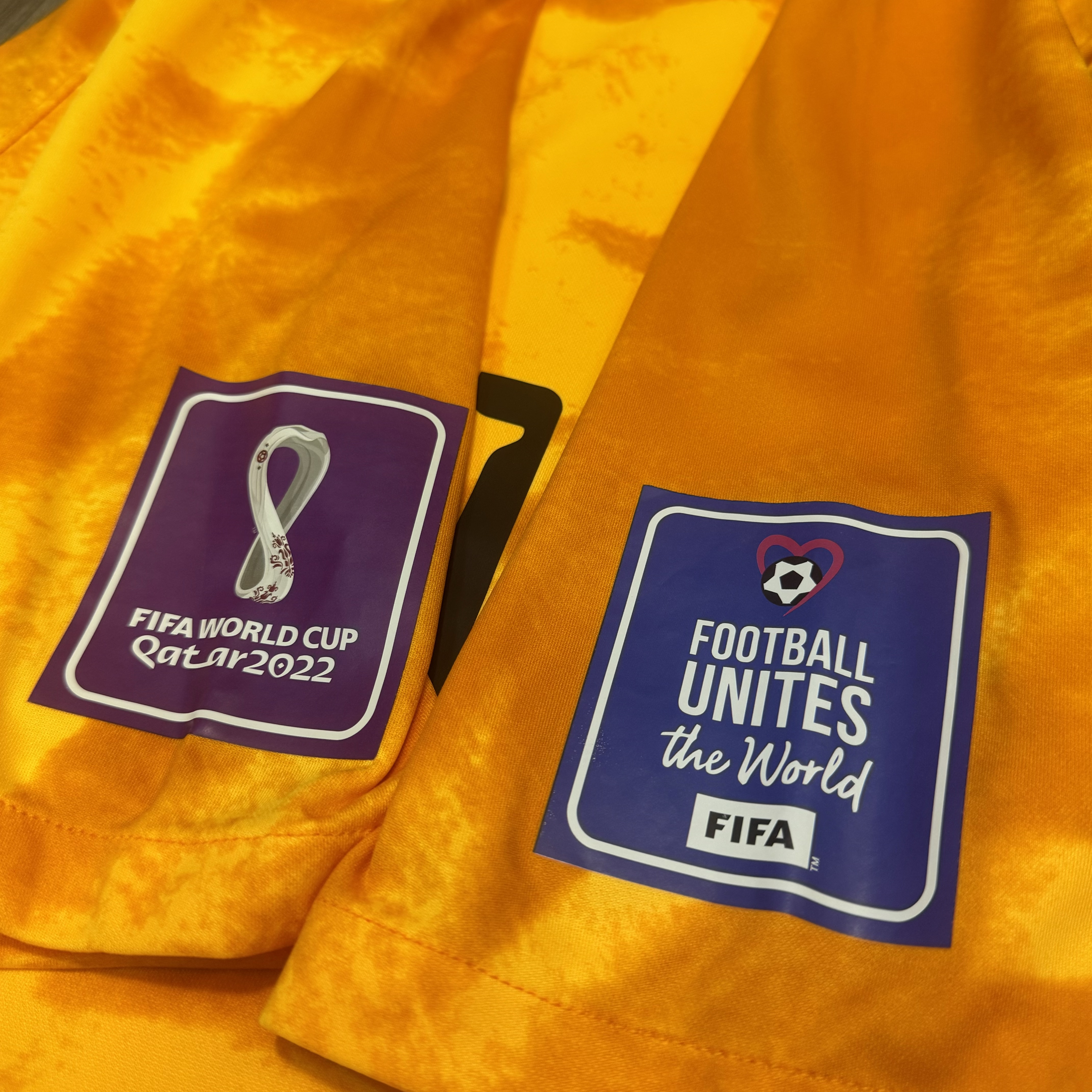 Holland World Cup 2022 home shirt #21 F.de jong