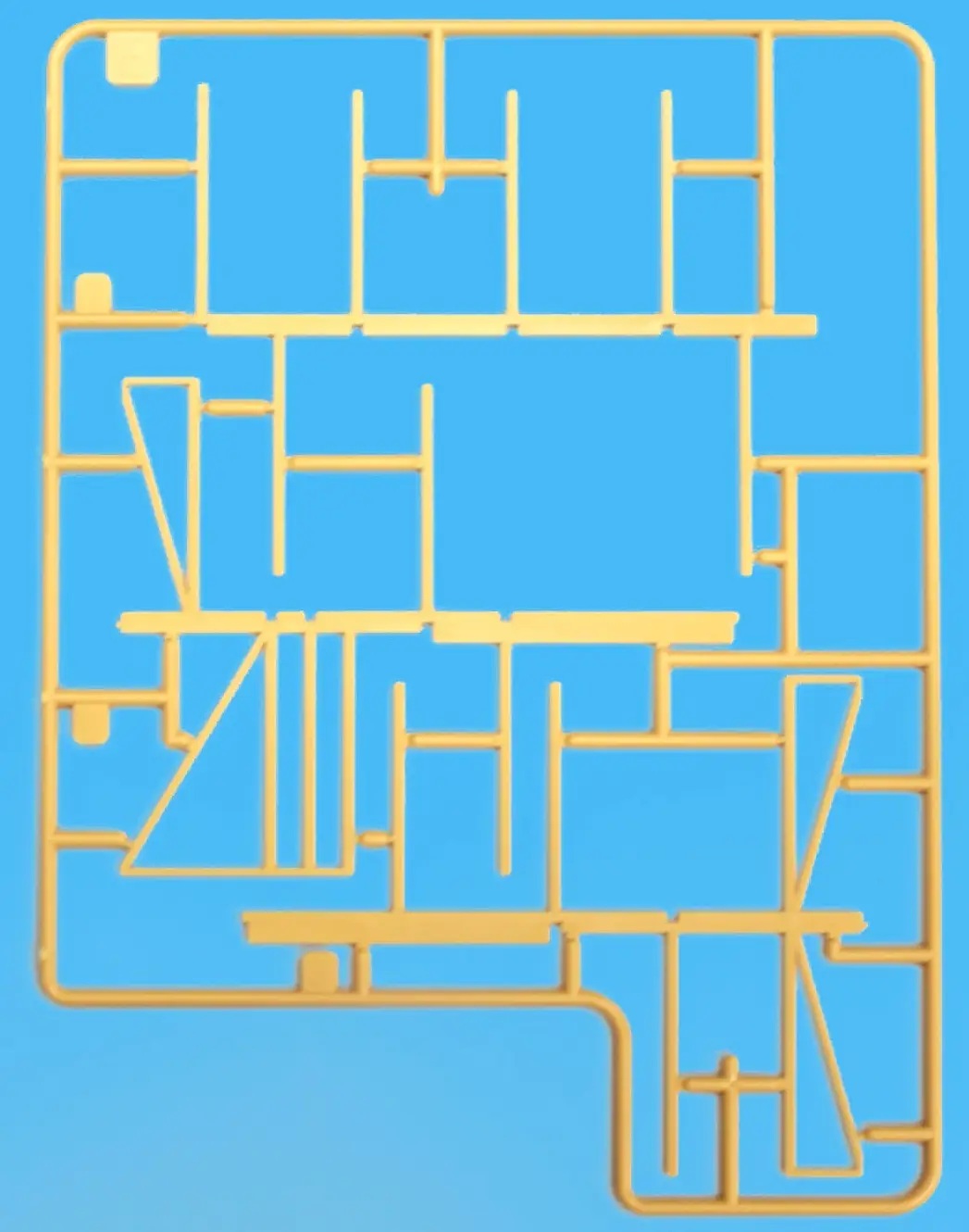1/50 Wooden Frame Model Renewal Version
