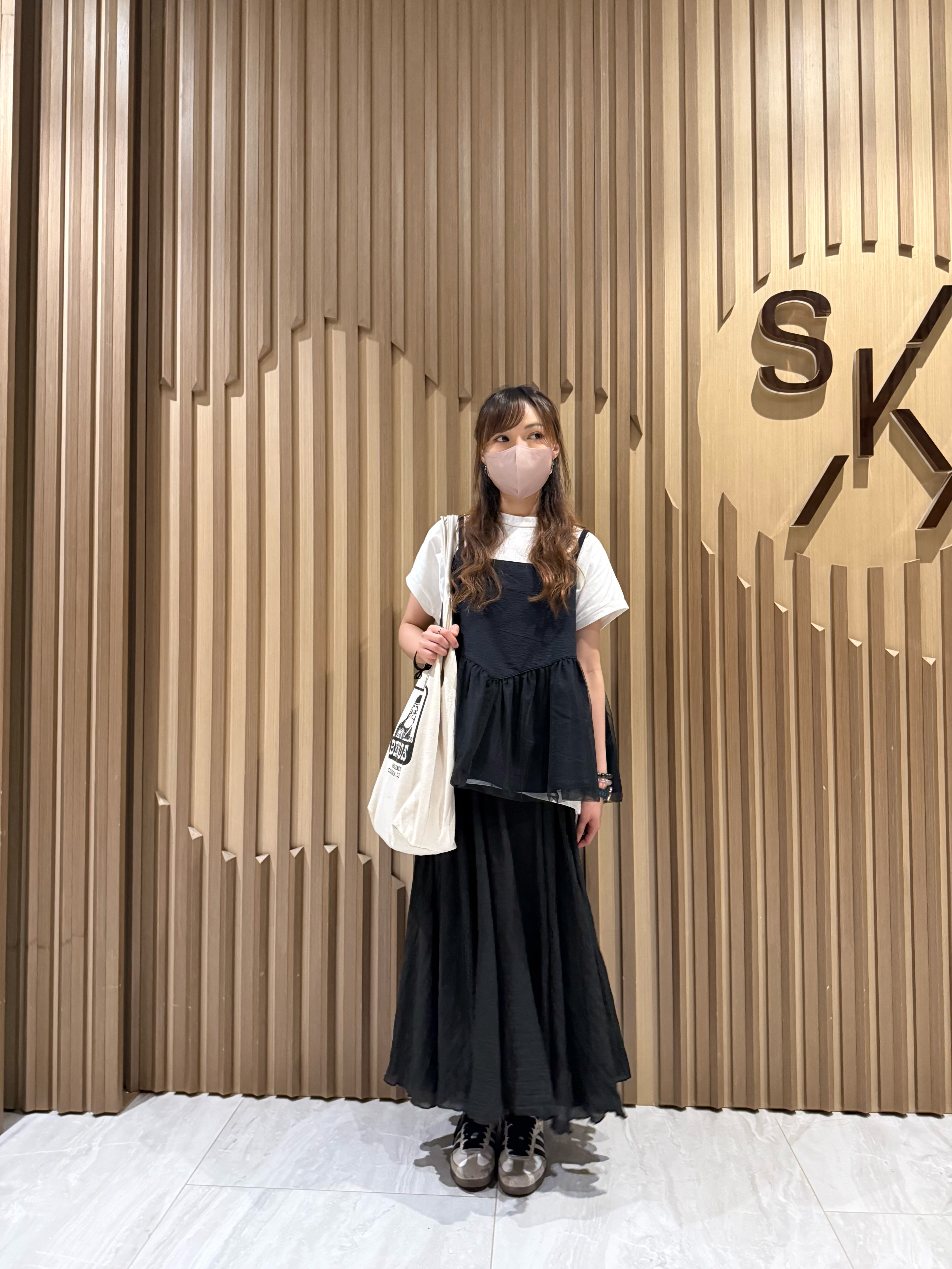 泡泡棉拼紗紗吊帶