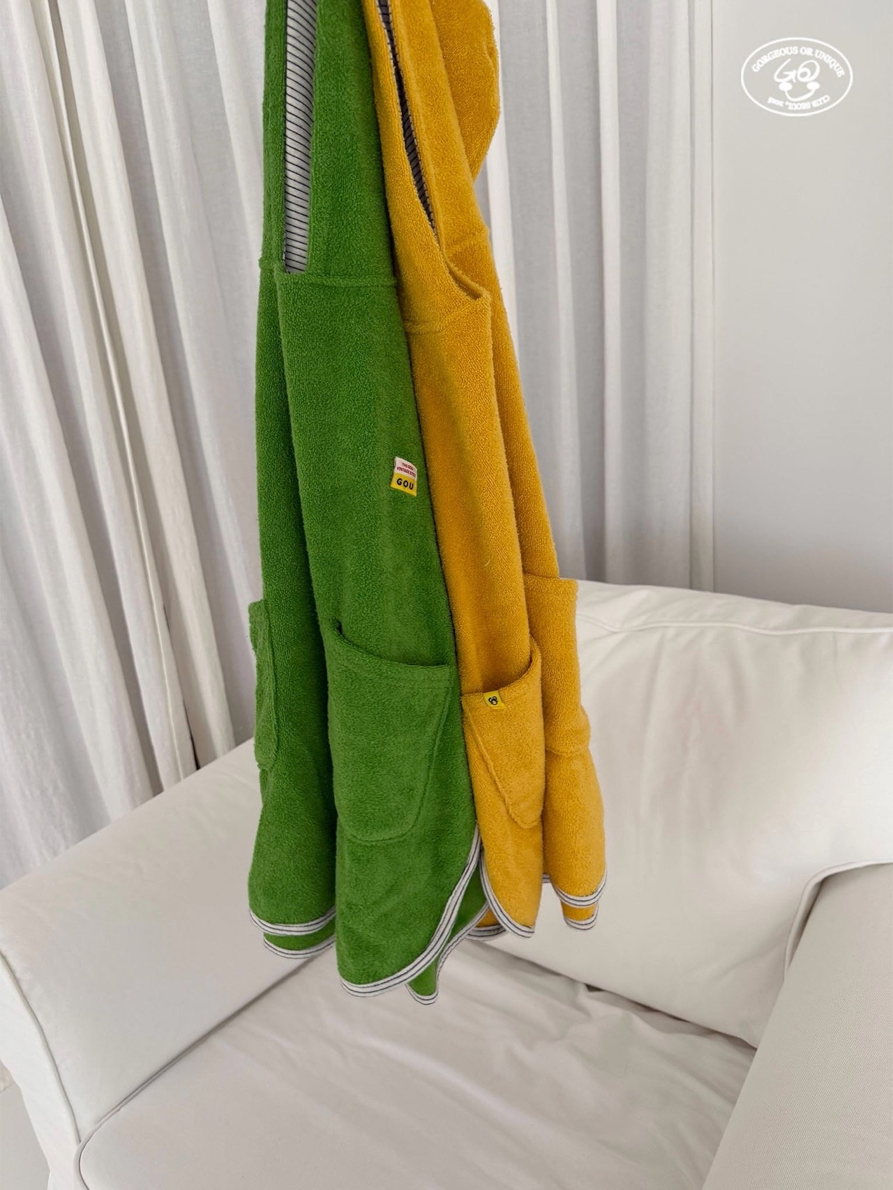 Gou | Hoodie Towel (Green L120-140)