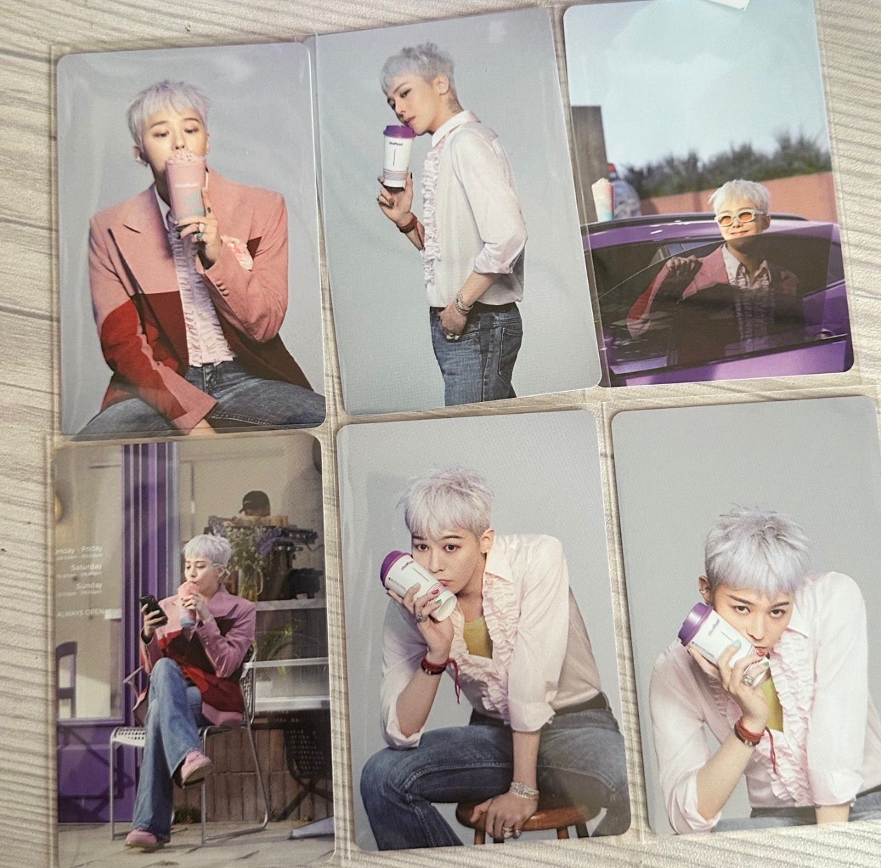 GD x TheVenti cafe Photo card 隨機款
