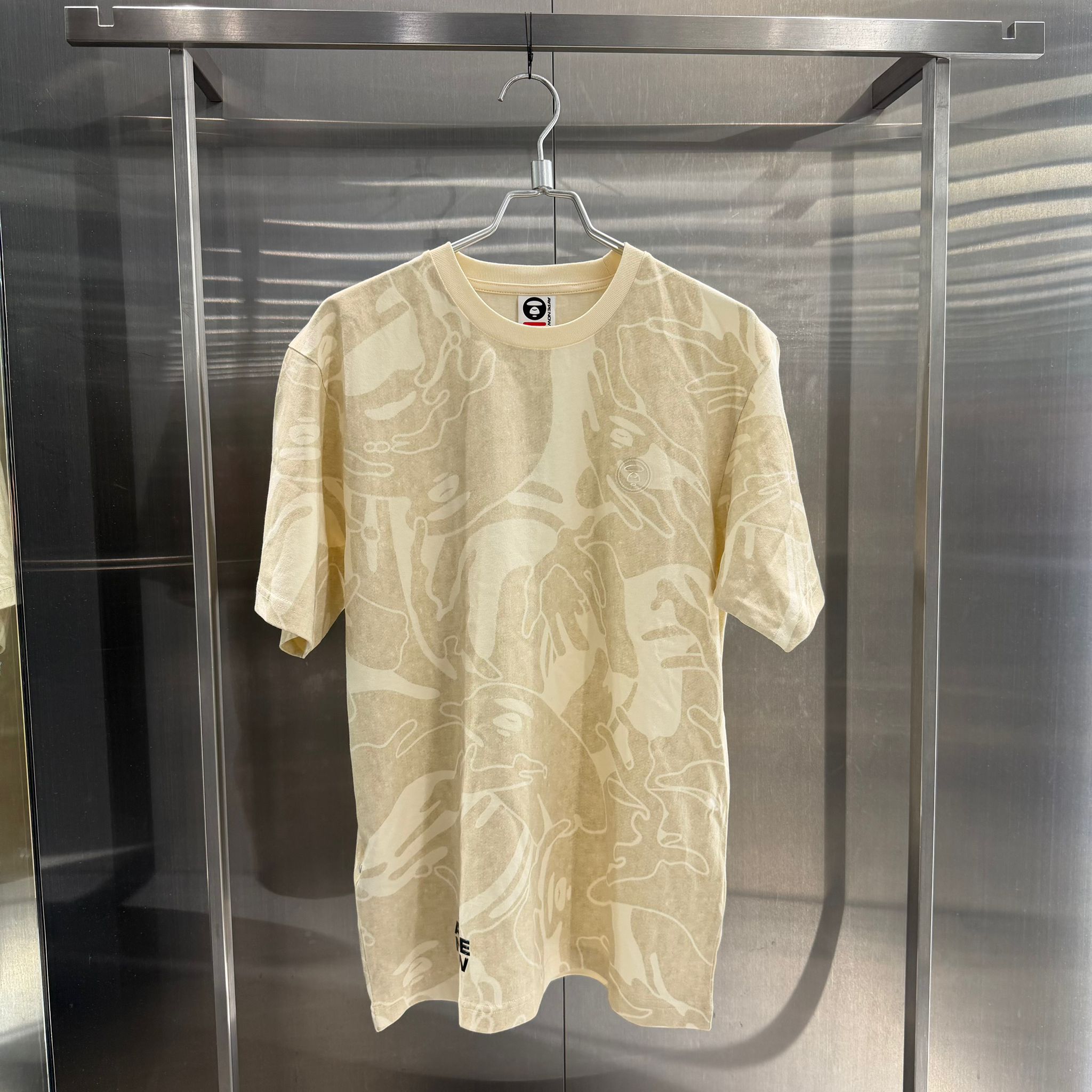 AAPE Regular fit AAPENOW camo tee (1812)