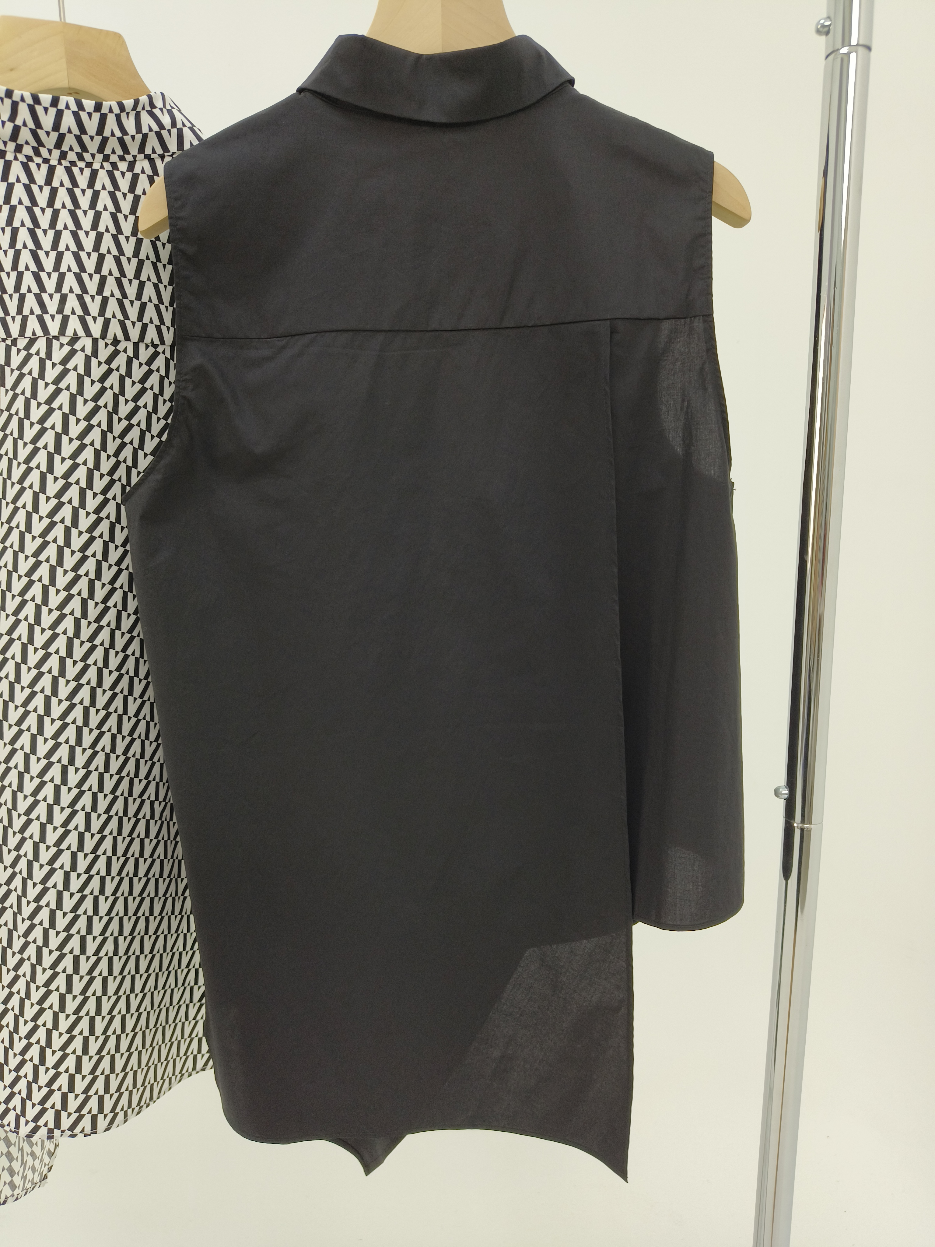 【设计师款】立领不规则衬衣