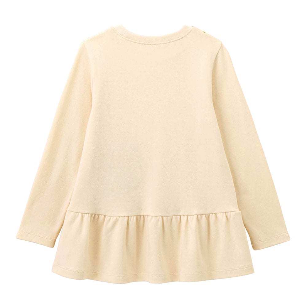 🆕【⭐訂購⭐】 🇯🇵日本直送🌀GITA 小貓 / 小熊圖案 荷葉邊束腰上衣🌀[ELBA-0047][260306]