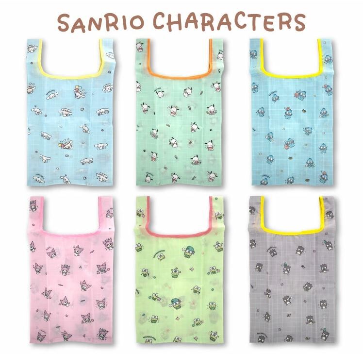 日本直送 Sanrio Characters系列環保袋 - 1個 - 現貨