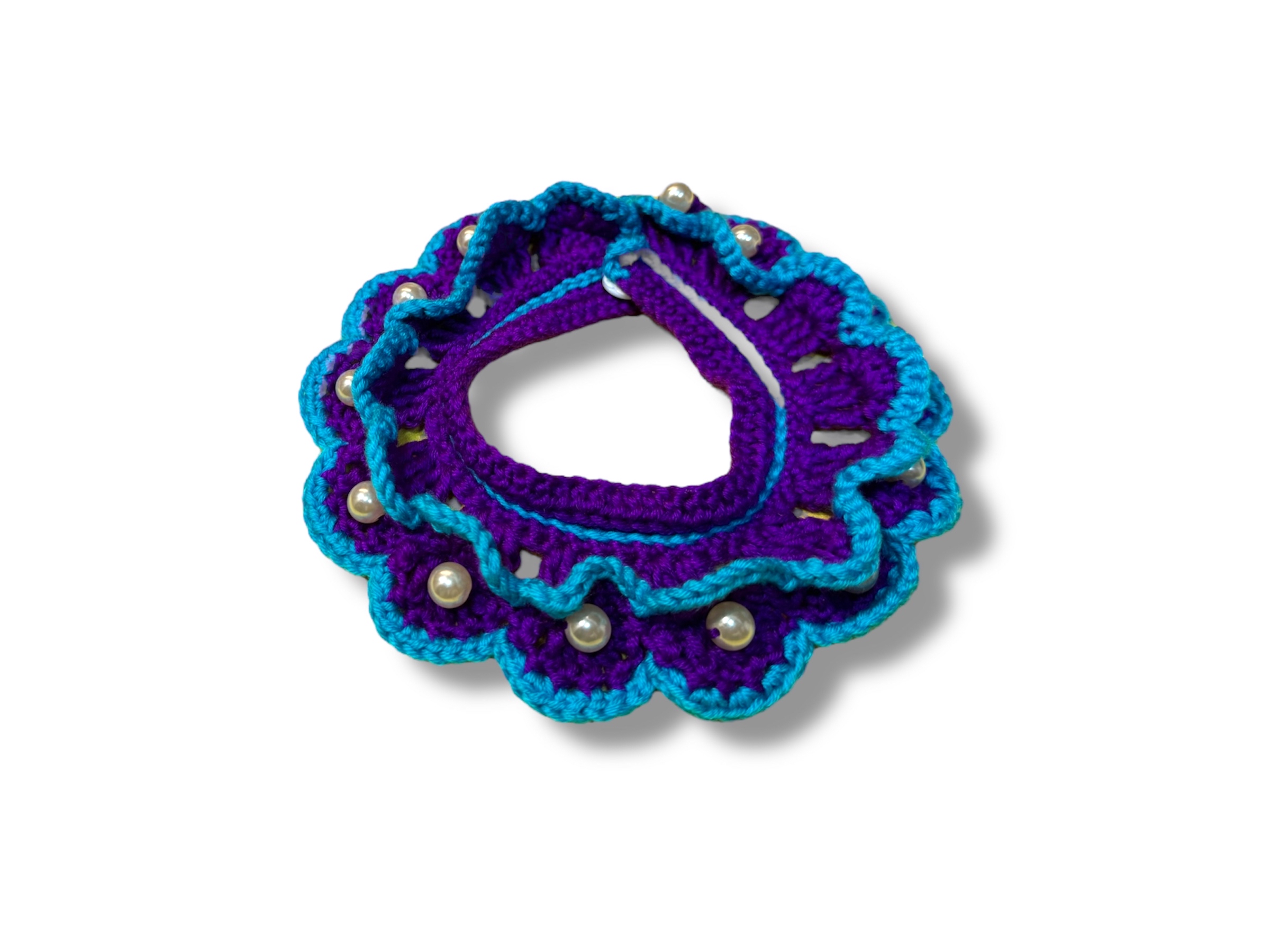 手作毛冷 寵物編織頸飾 特價🐾