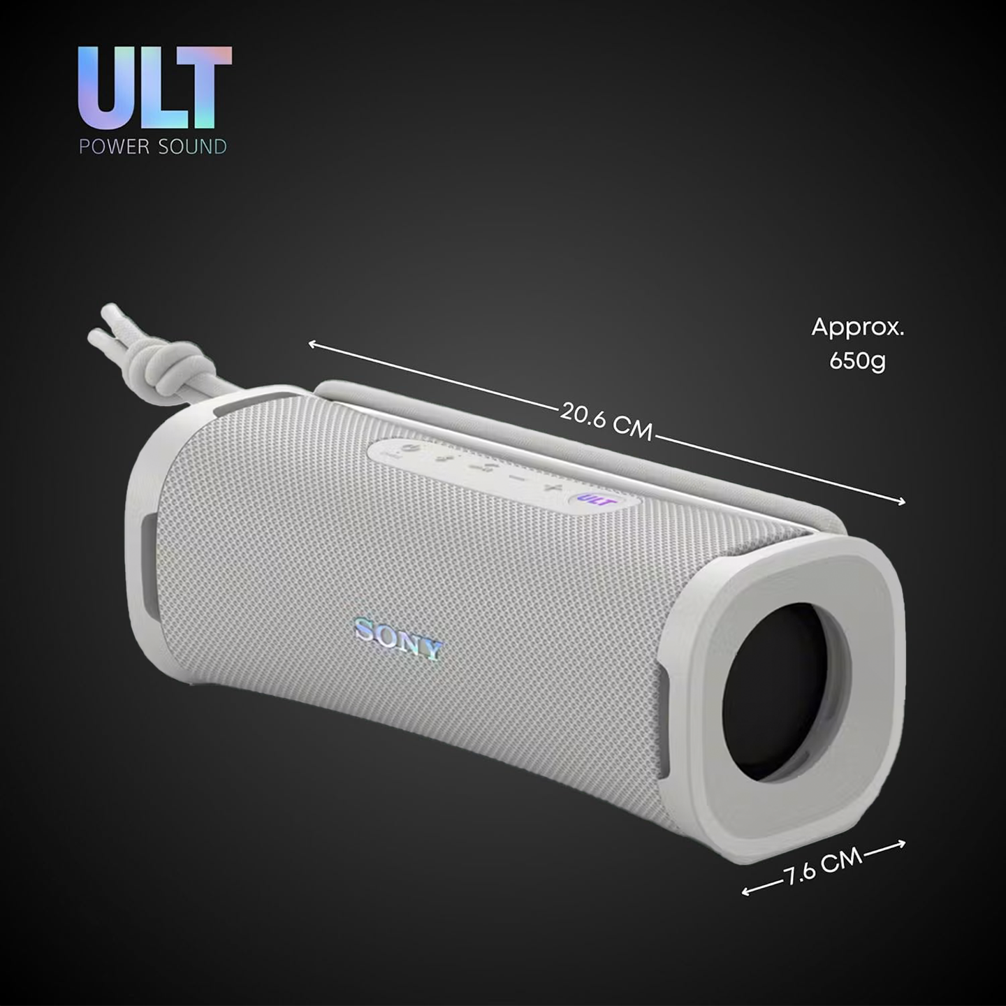 Sony ULT Field 1 Wireless Speaker White (SRS-ULT10)