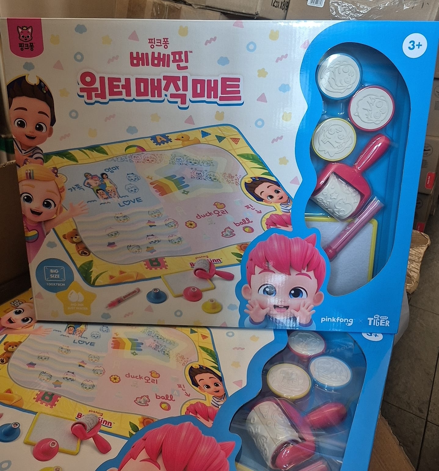 韓國直送🇰🇷 - Bebefinn水筆畫布彩繪遊戲墊