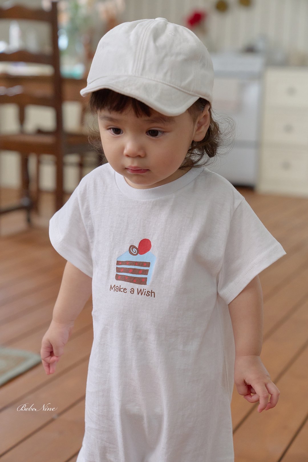 ☀️預訂 韓國直送☀️🇰🇷Bebenine兩色蛋糕印花純棉短袖連身服