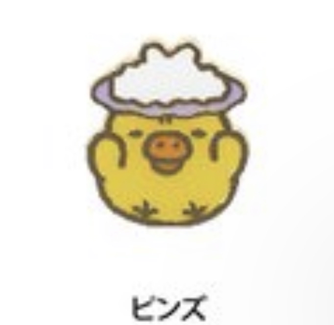 日本限定 小雞POPUP店 之小雞錢湯 - 洗頭雞PIN(全1款)