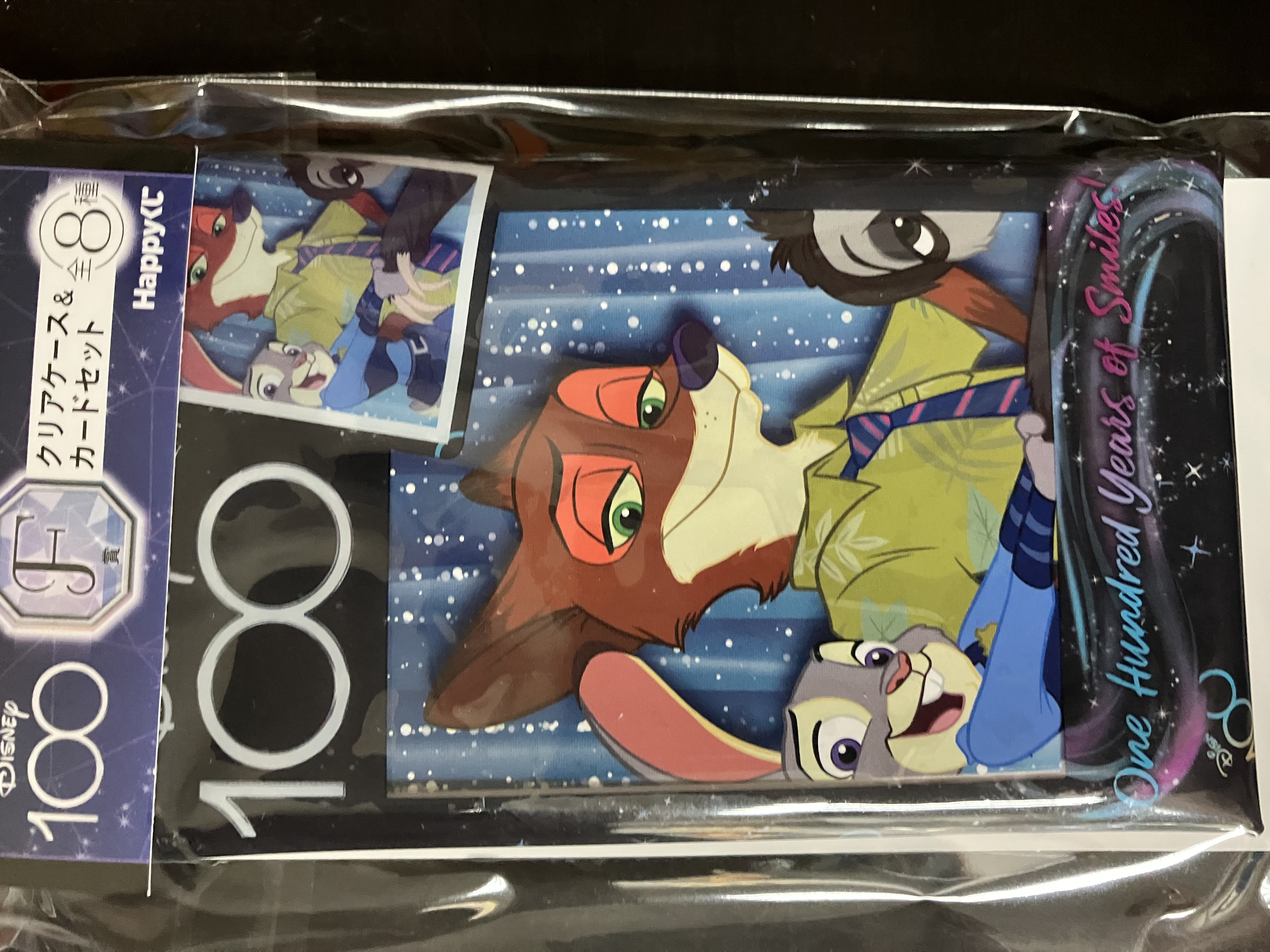 一番賞迪士尼100周年 DISNEY100_F4 透明盒&卡片組-D FG0082