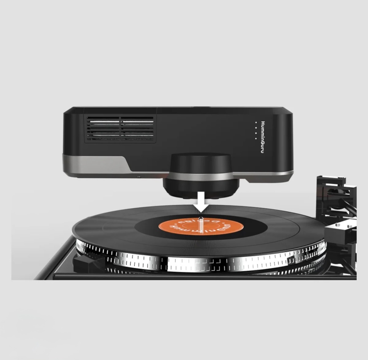HumminGuru Orbit Vinyl Record Static Remover