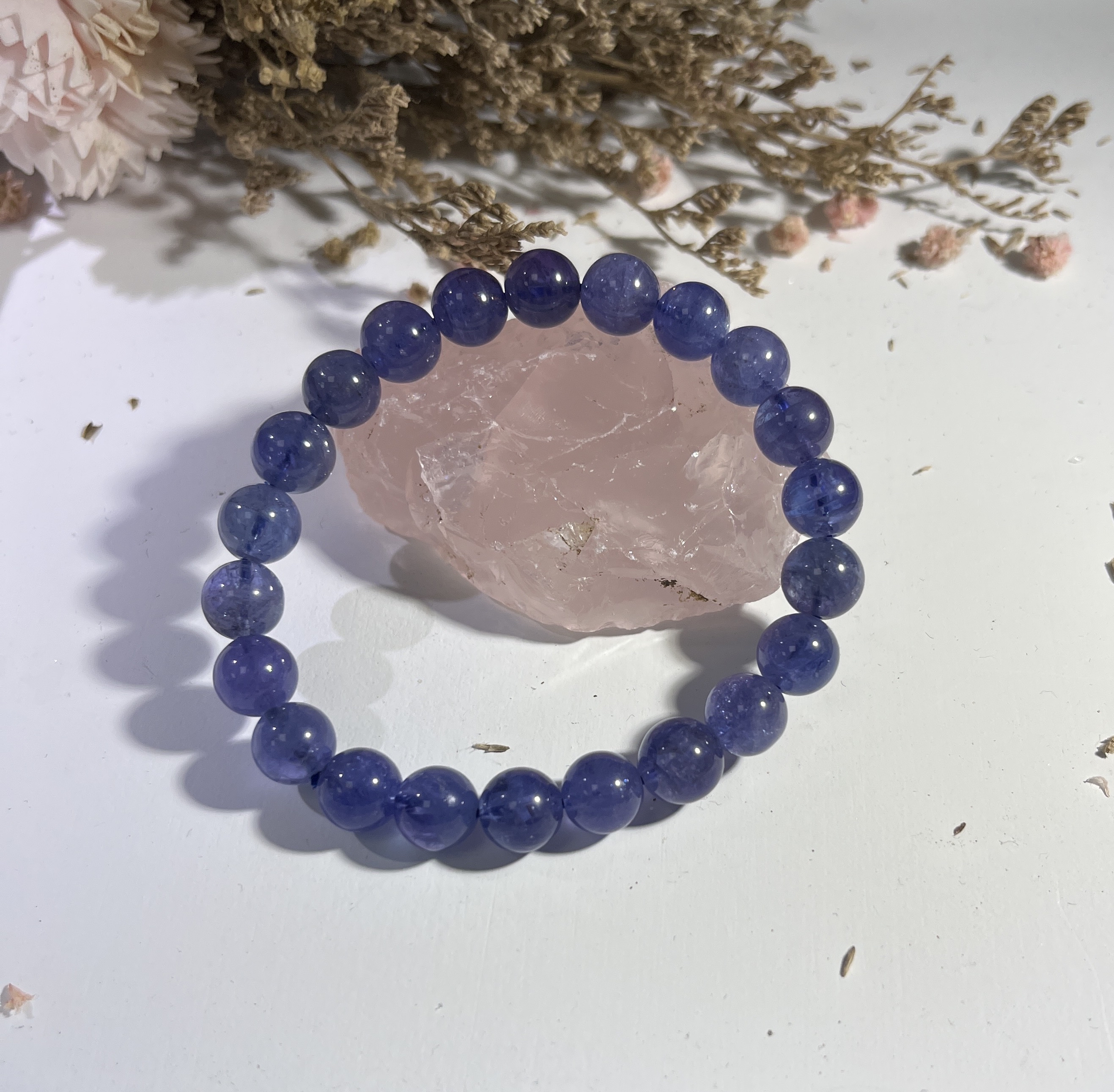 高品質透體坦桑石 9mm