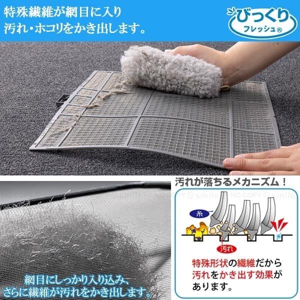日本製SANKO隔塵網專用特殊纖維清潔刷