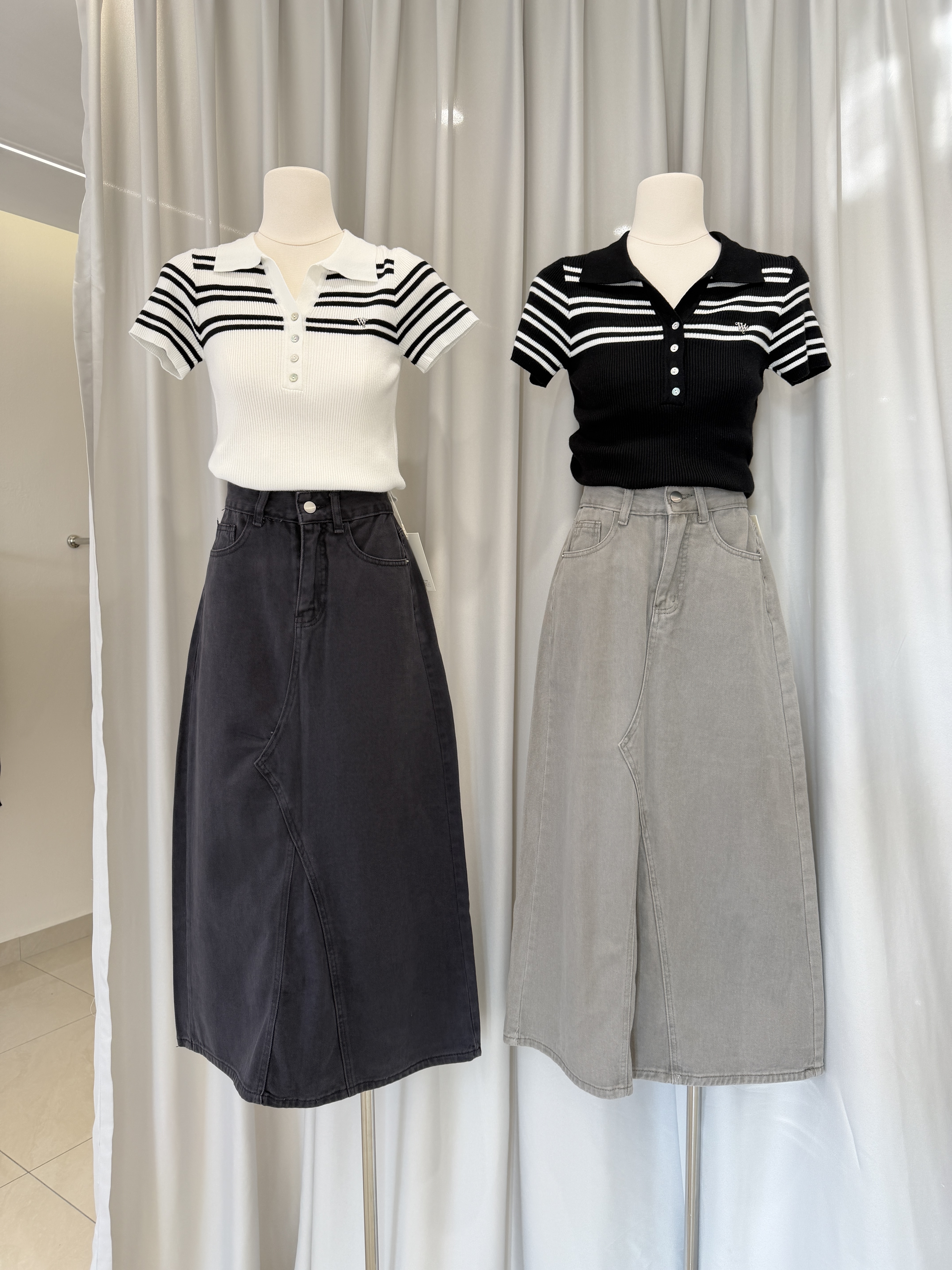 6628 时尚设计感半身裙