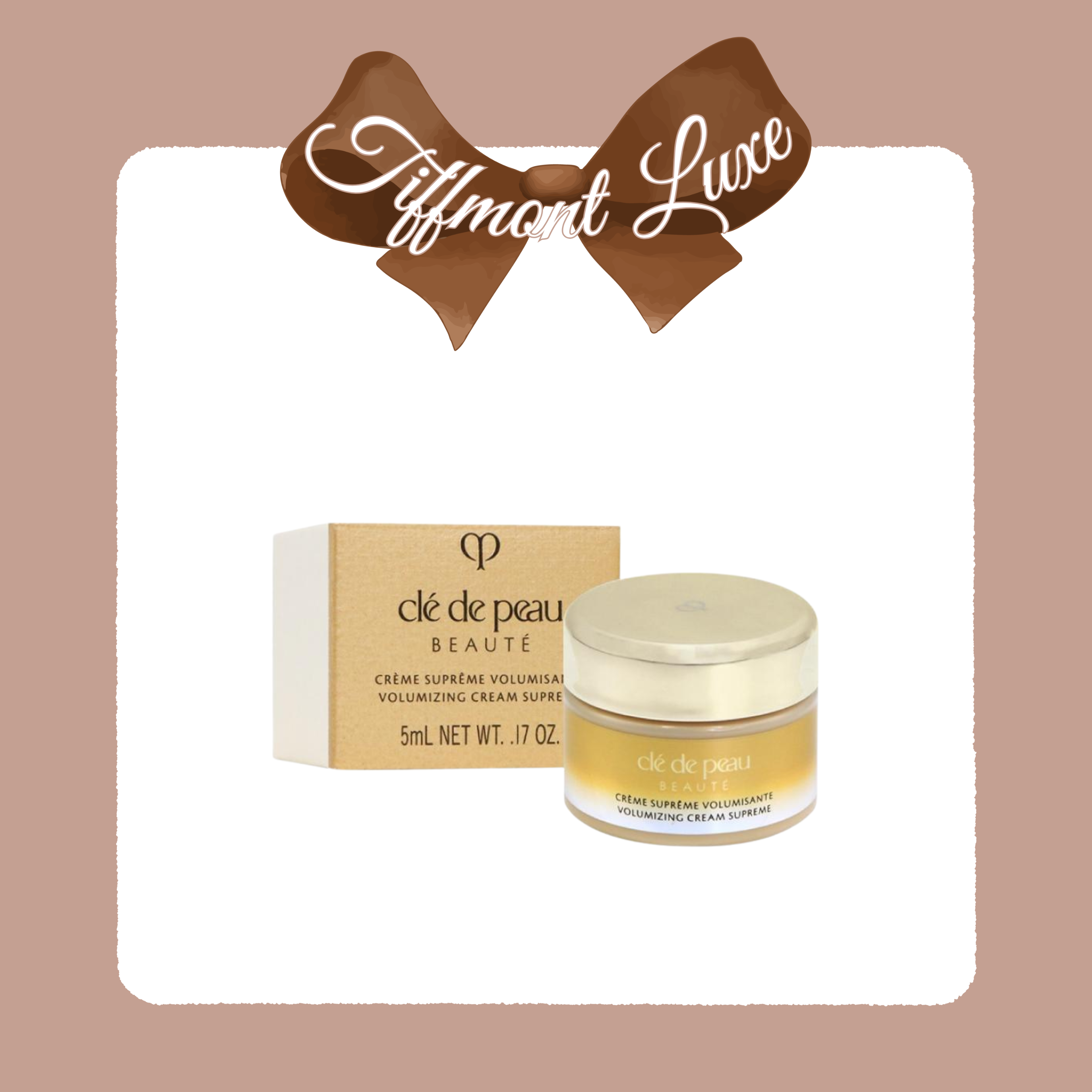 Sample Cle De Peau 高效立體充盈面霜 VOLUMIZING CREAM SUPREME 5ml