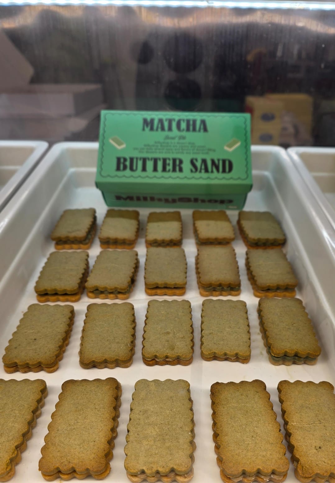 matcha butter sand
