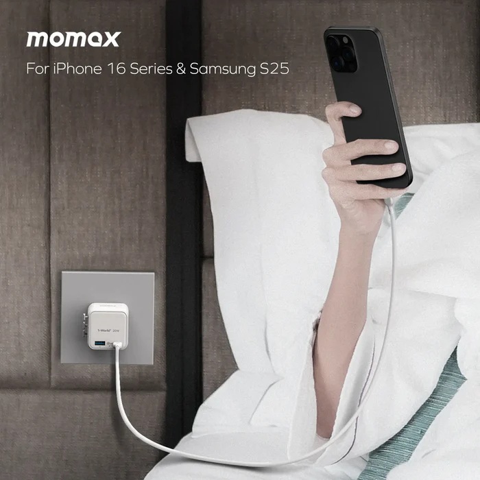 Momax 1-World² 20W 2 接口 USB 旅行充電器